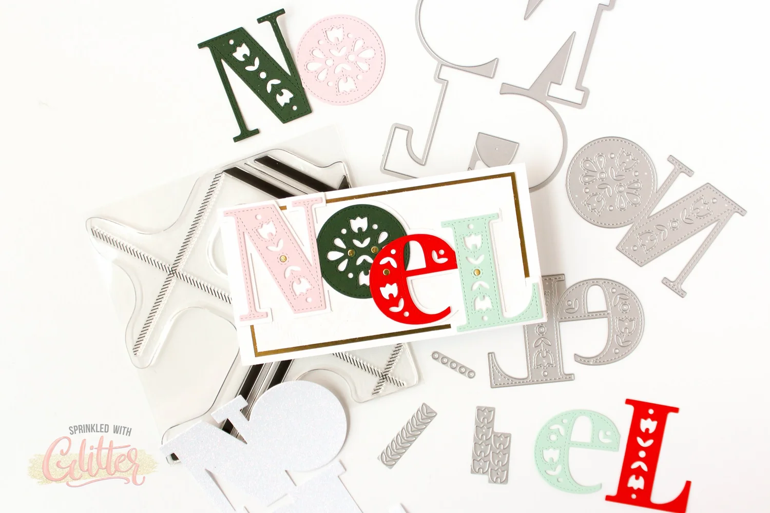 How To Alter Die Cuts To Create Custom Looks — Sprinkled With Glitter