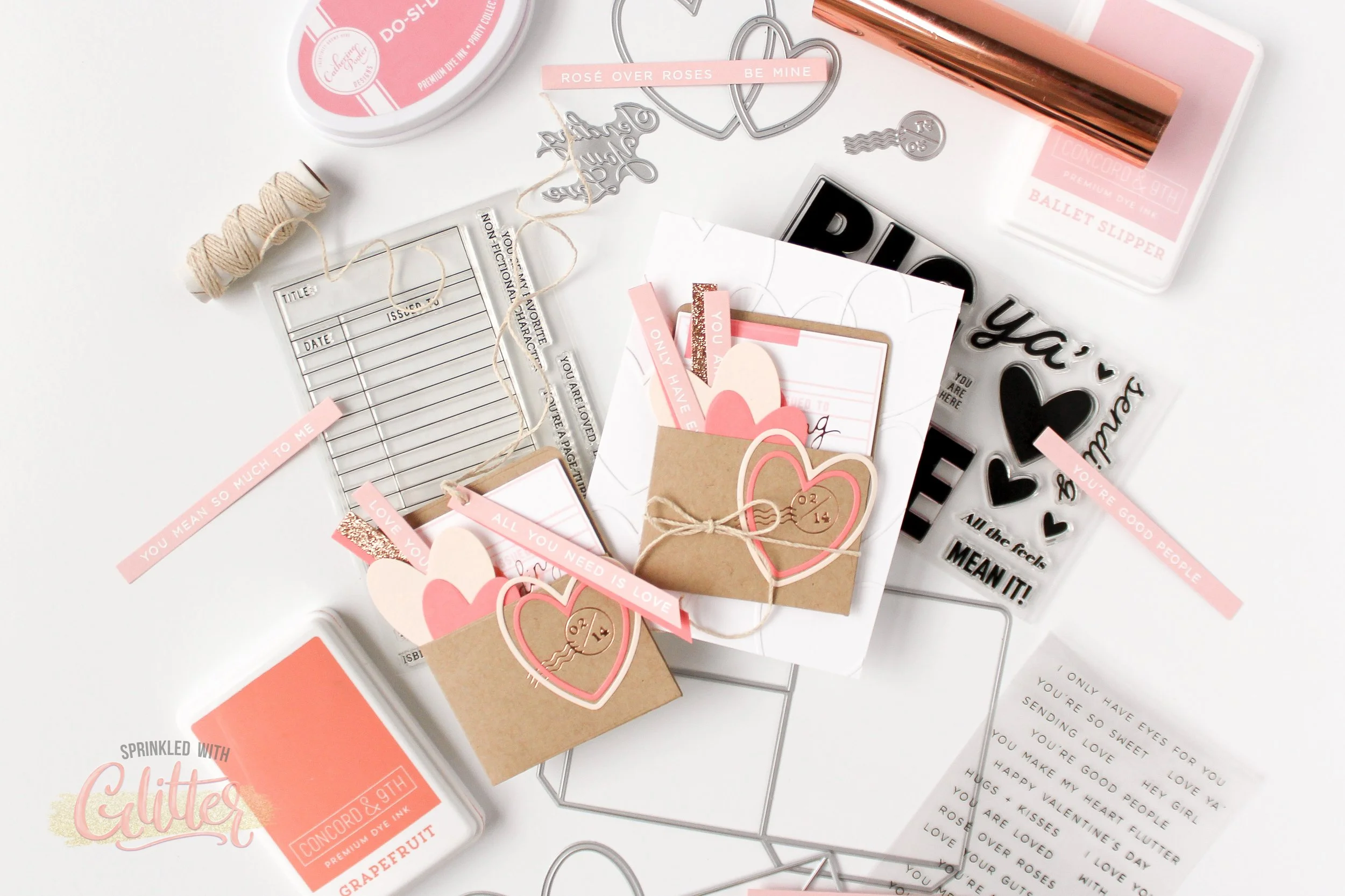 Layering Hot Foil Over Stamping - Essentials By Ellen January 2023 Release