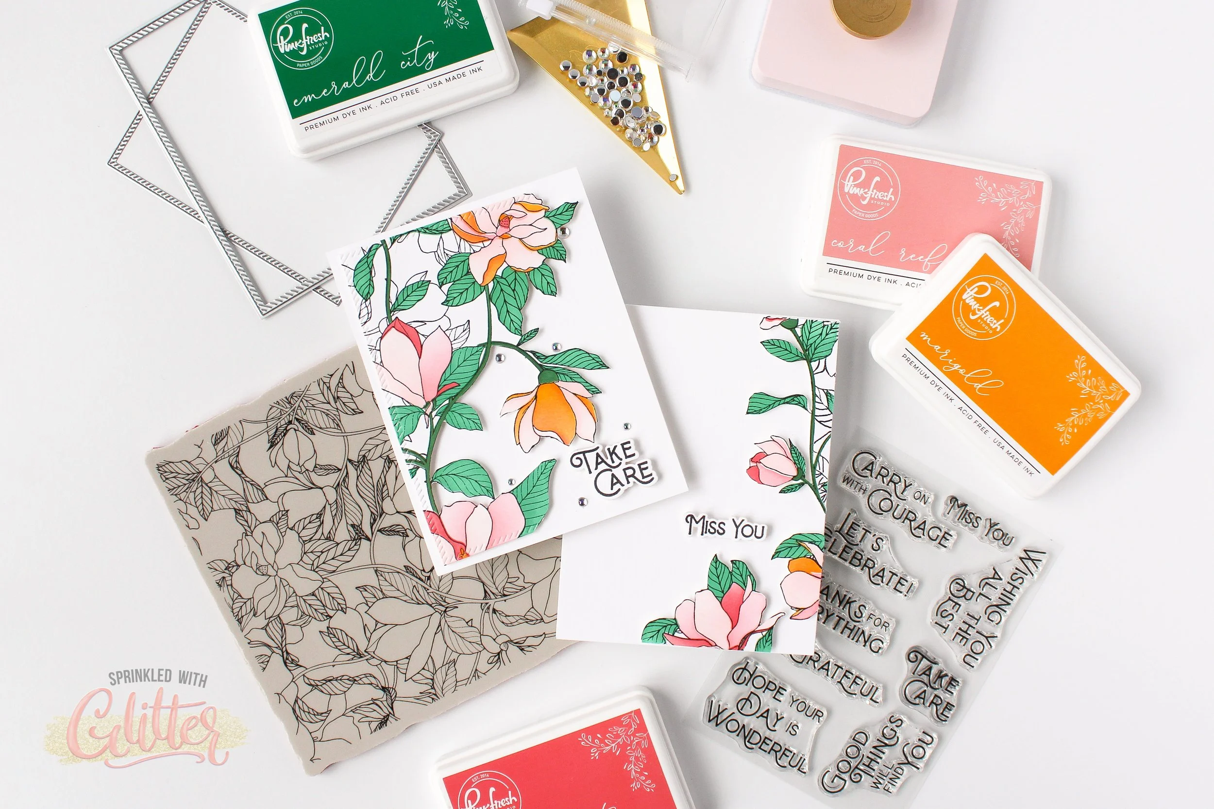 Fussy Cut And Fabulous - Pinkfresh Studio January 2023 Release Blog Hop