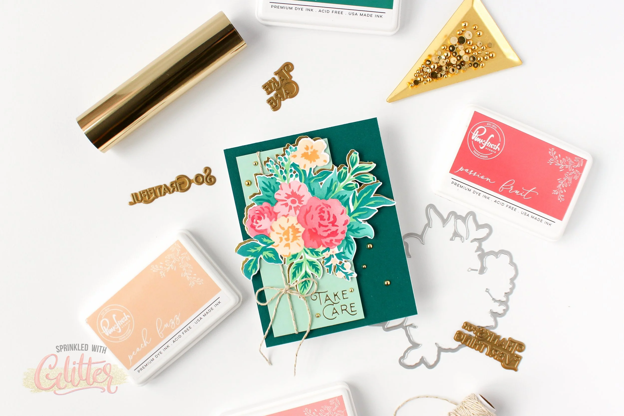 How To Perfectly Place Hot Foil Sentiments On Your Cards