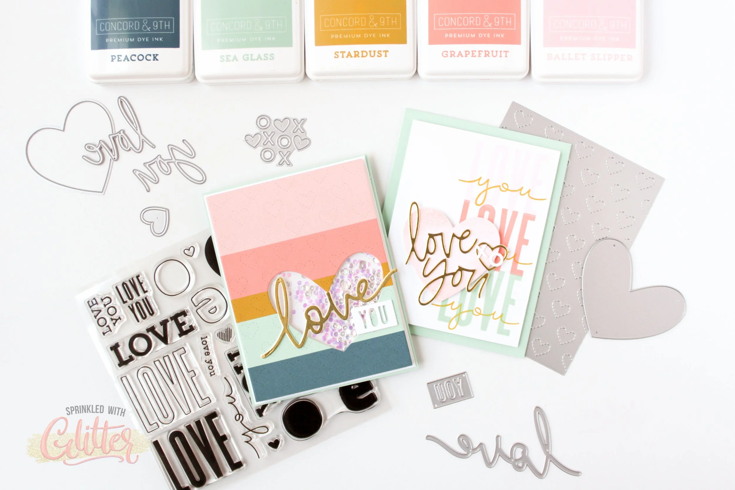 Easy and Expert Love You Cards - As Seen In Scrapbook And Cards Today Magazine Winter Edition