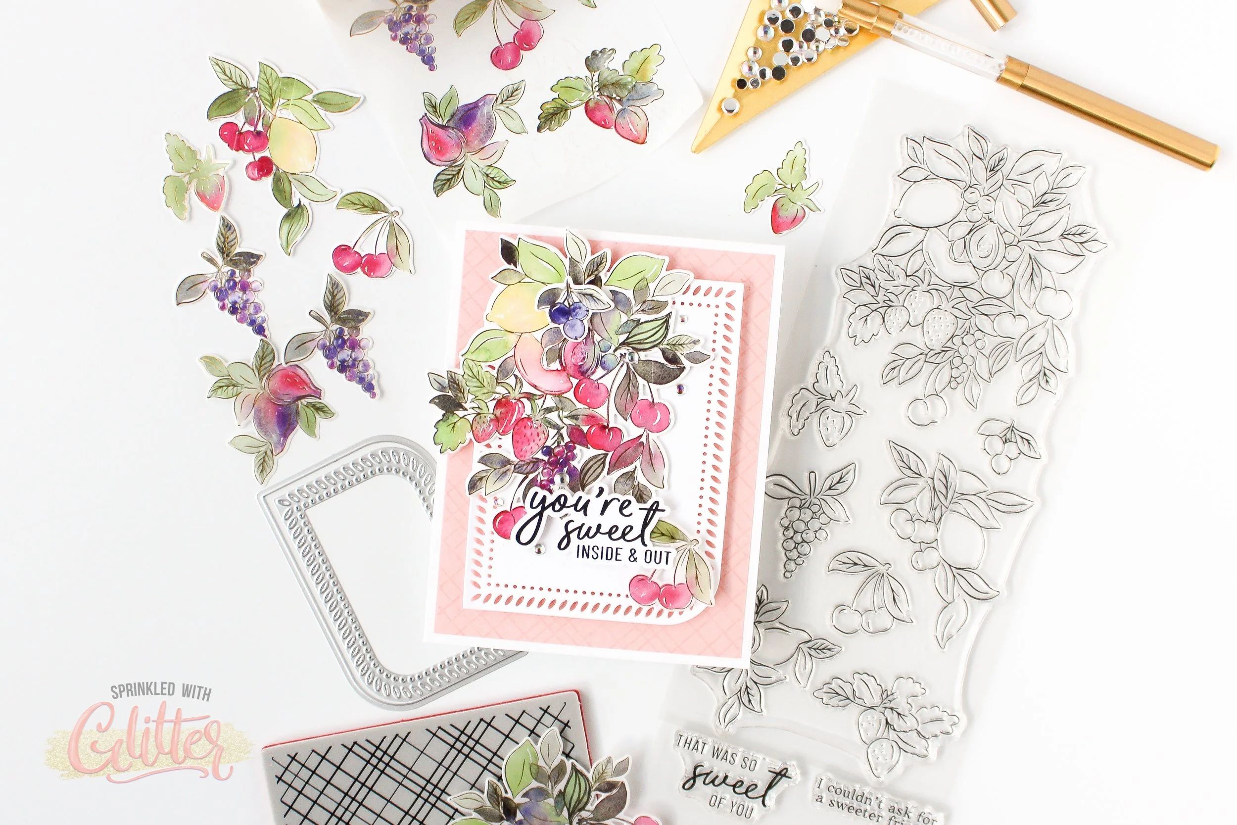 Using Pinkfresh Studio Washi Tapes On Card Projects - Pinkfresh Studio March 2023 Release Blog Hop