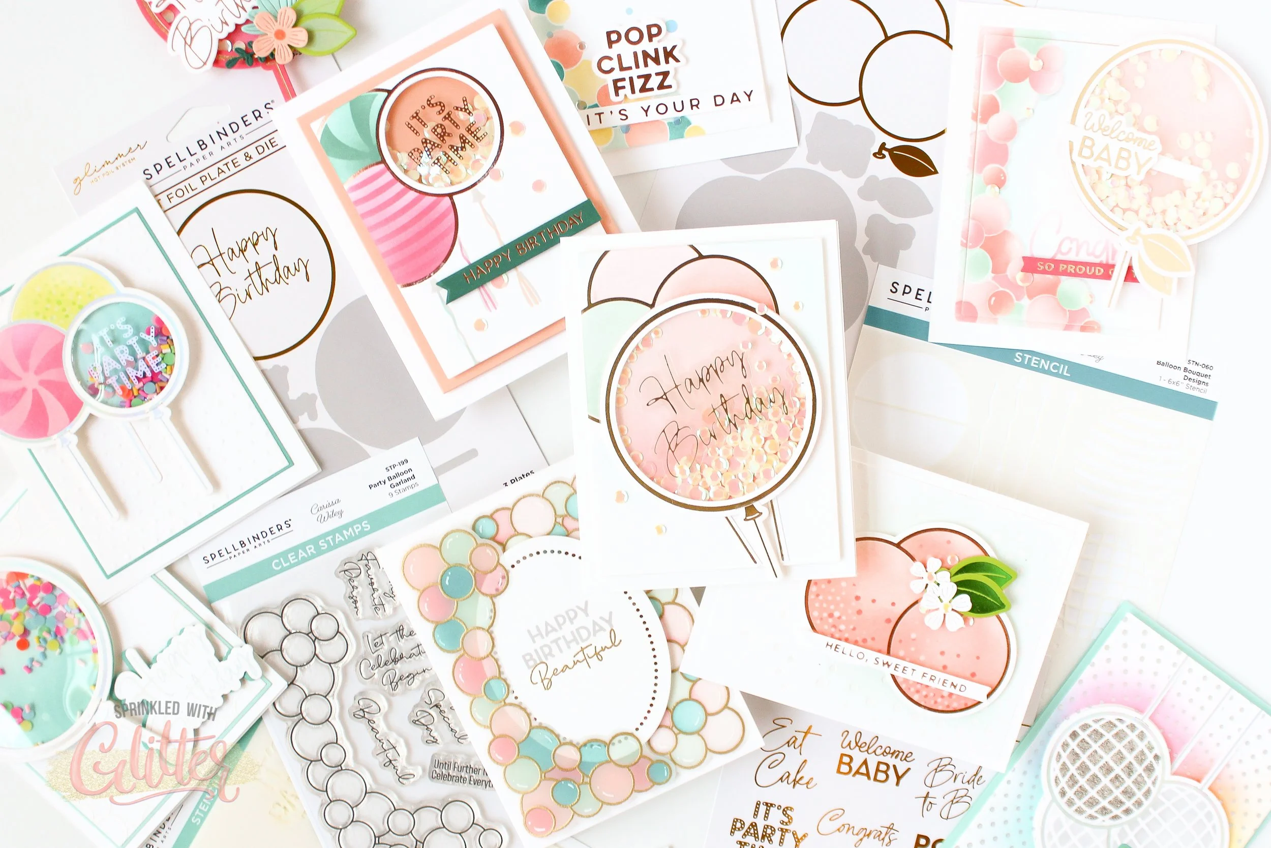 Introducing The It’s My Party Collection From Carissa Wiley And Spellbinders
