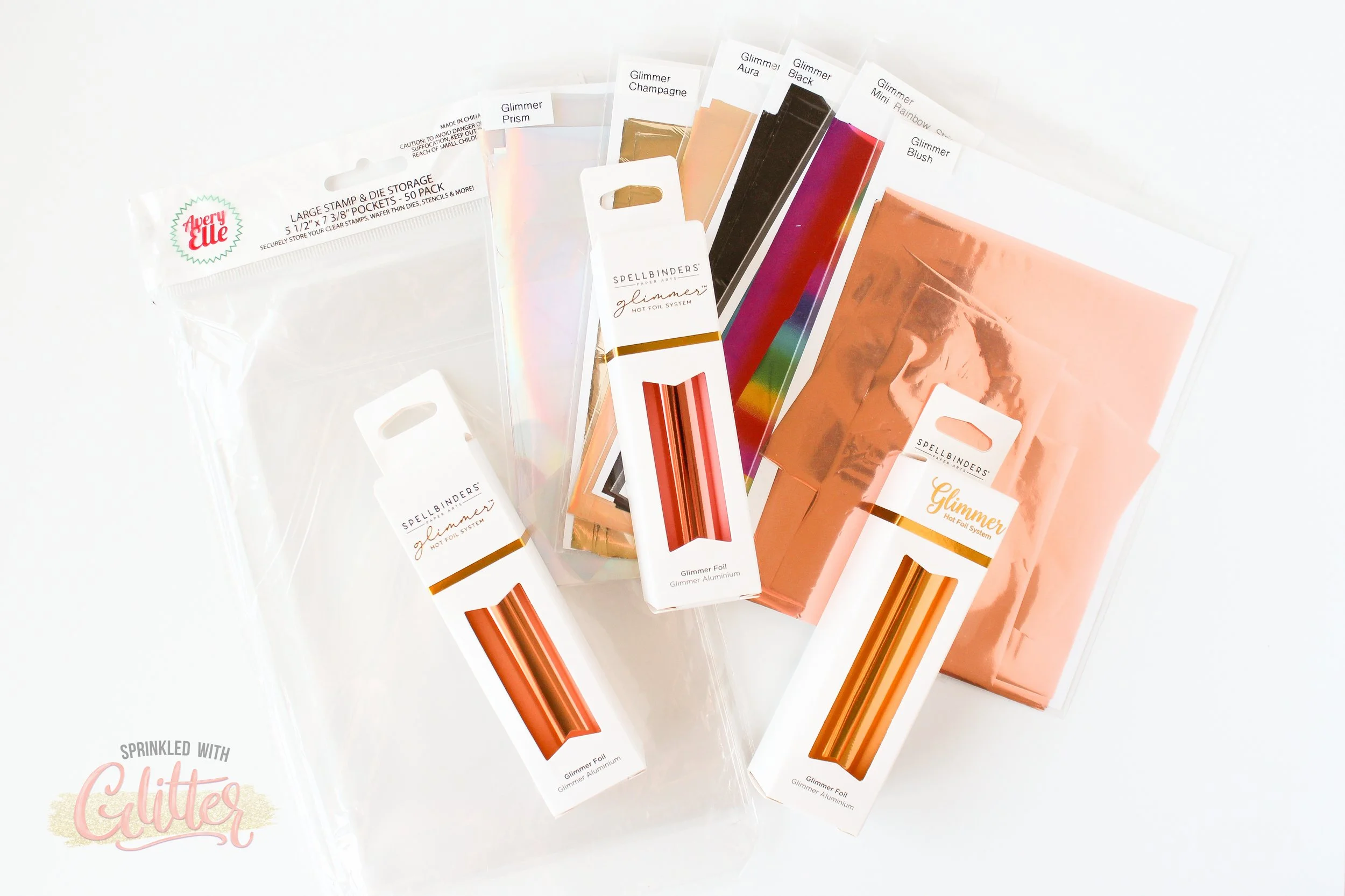 Craftroom Storage And Organization - How I Store My Glimmer Hot Foil Rolls