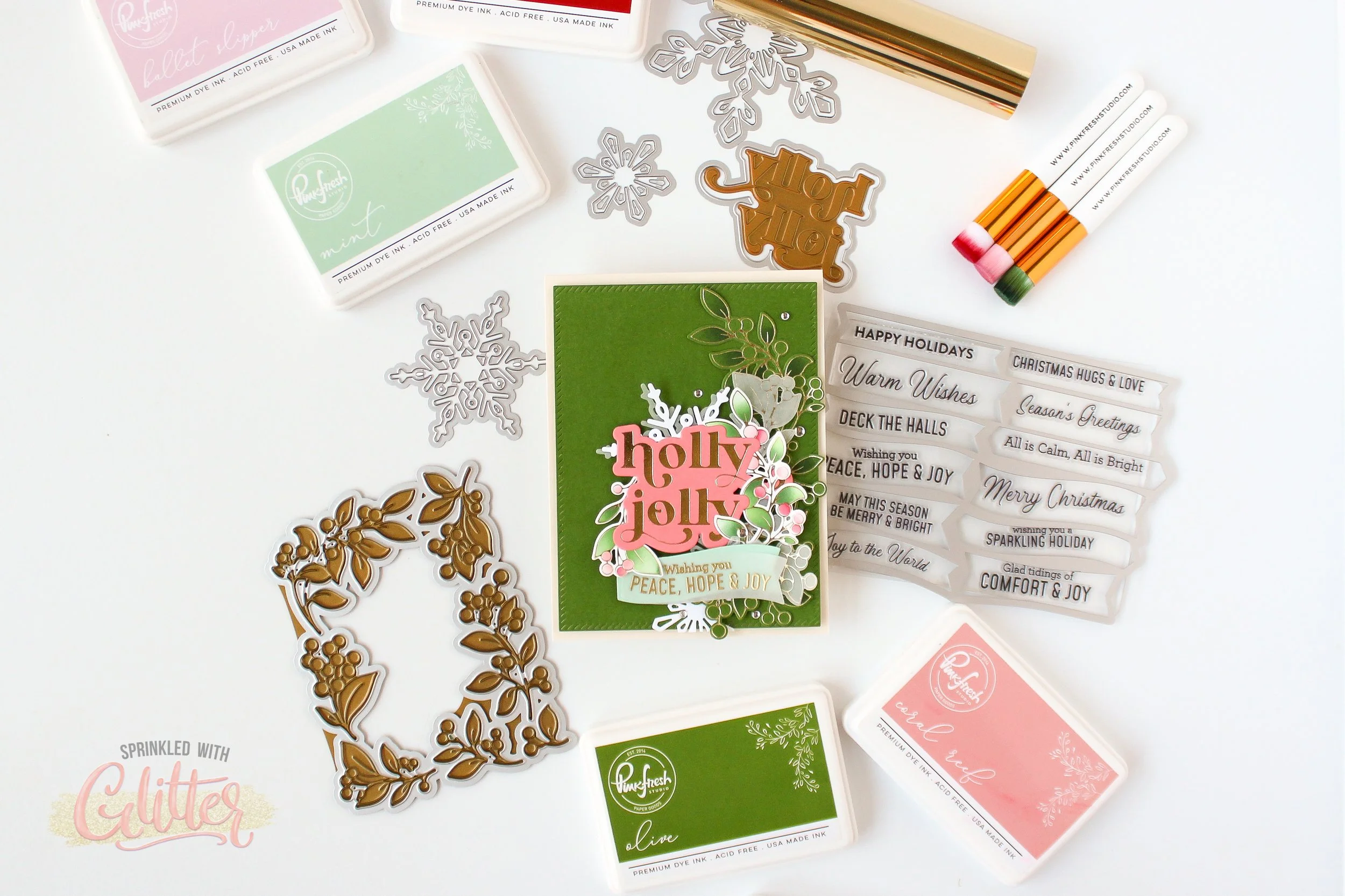 Holiday Card Goals!  More Inspiration Featuring The Pinkfresh Studio Holiday 2023 Release