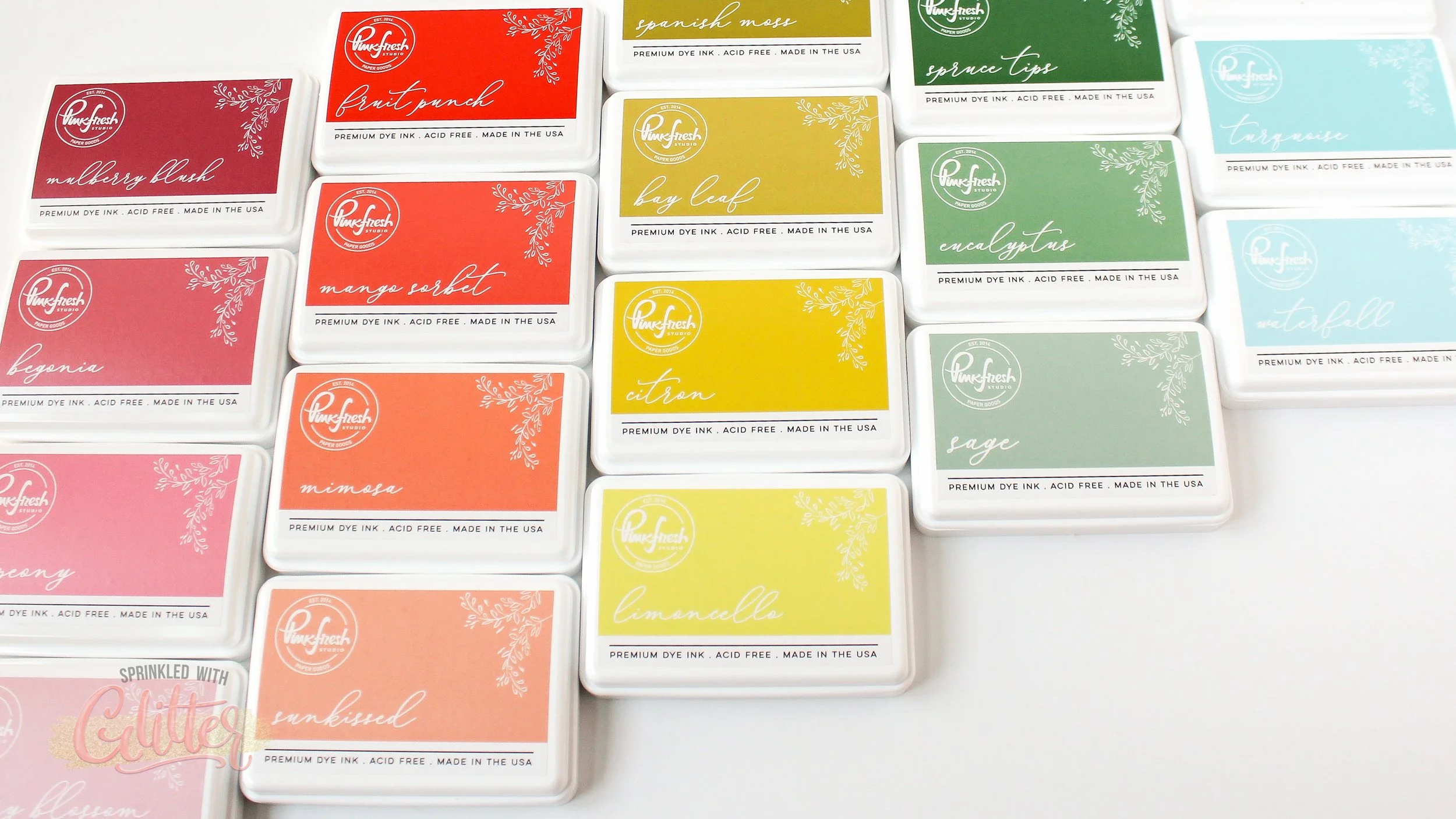 An Introduction To The New 2023 Pinkfresh Studio Inks - Let's Swatch Together!