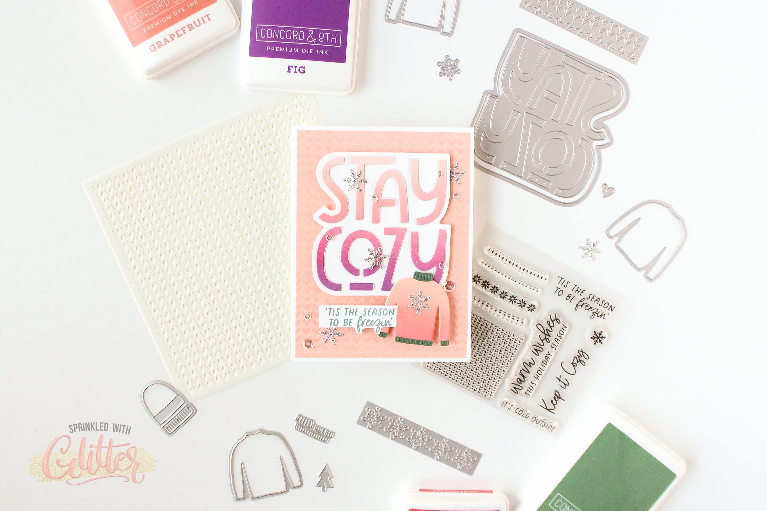 Life Changing Tip For Aligning Die Cuts - Concord &amp; 9th New Release