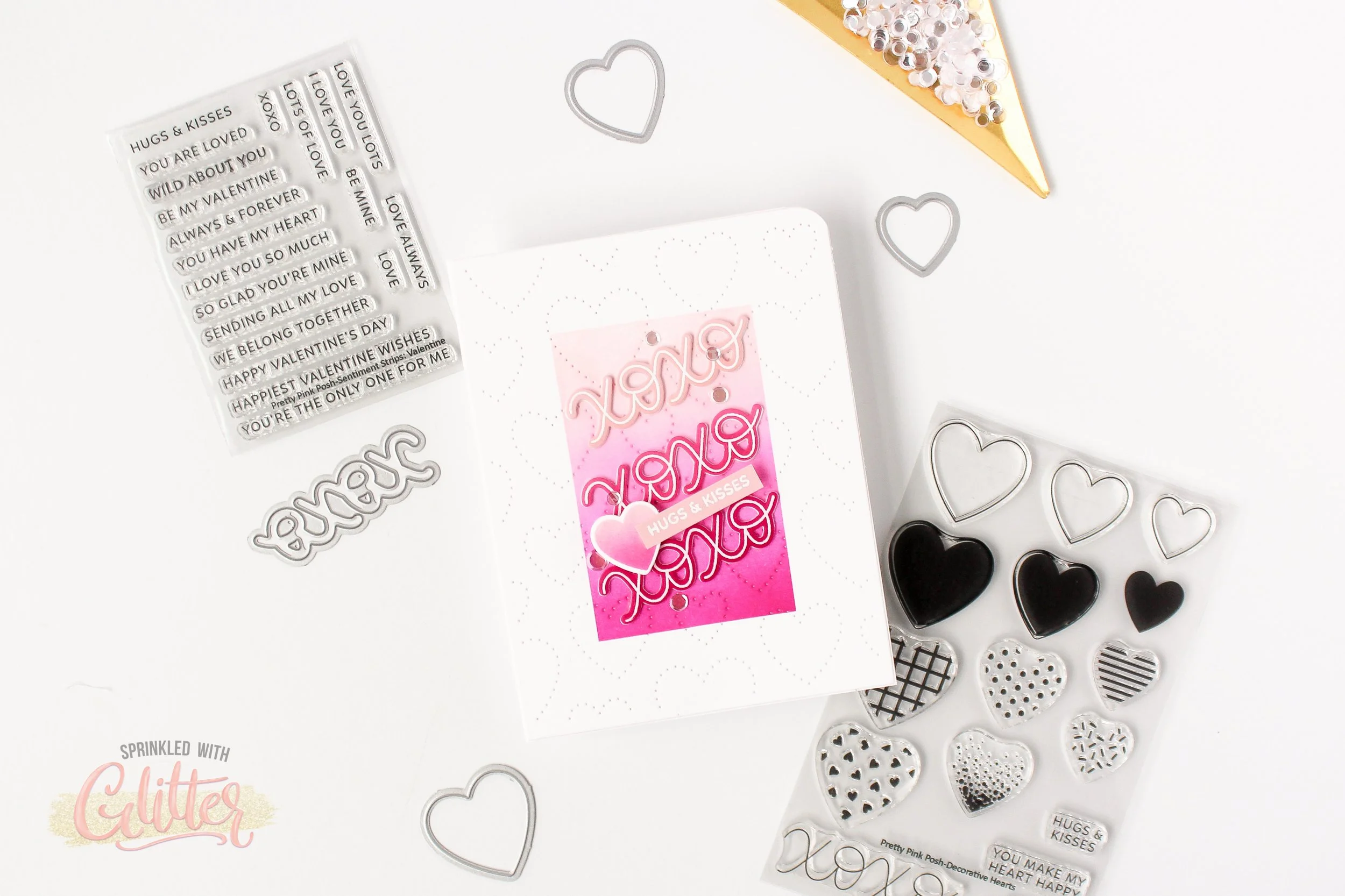 3 Ways To Create Ombre Shading With Ink - Pretty Pink Posh January 2024 Instagram Hop