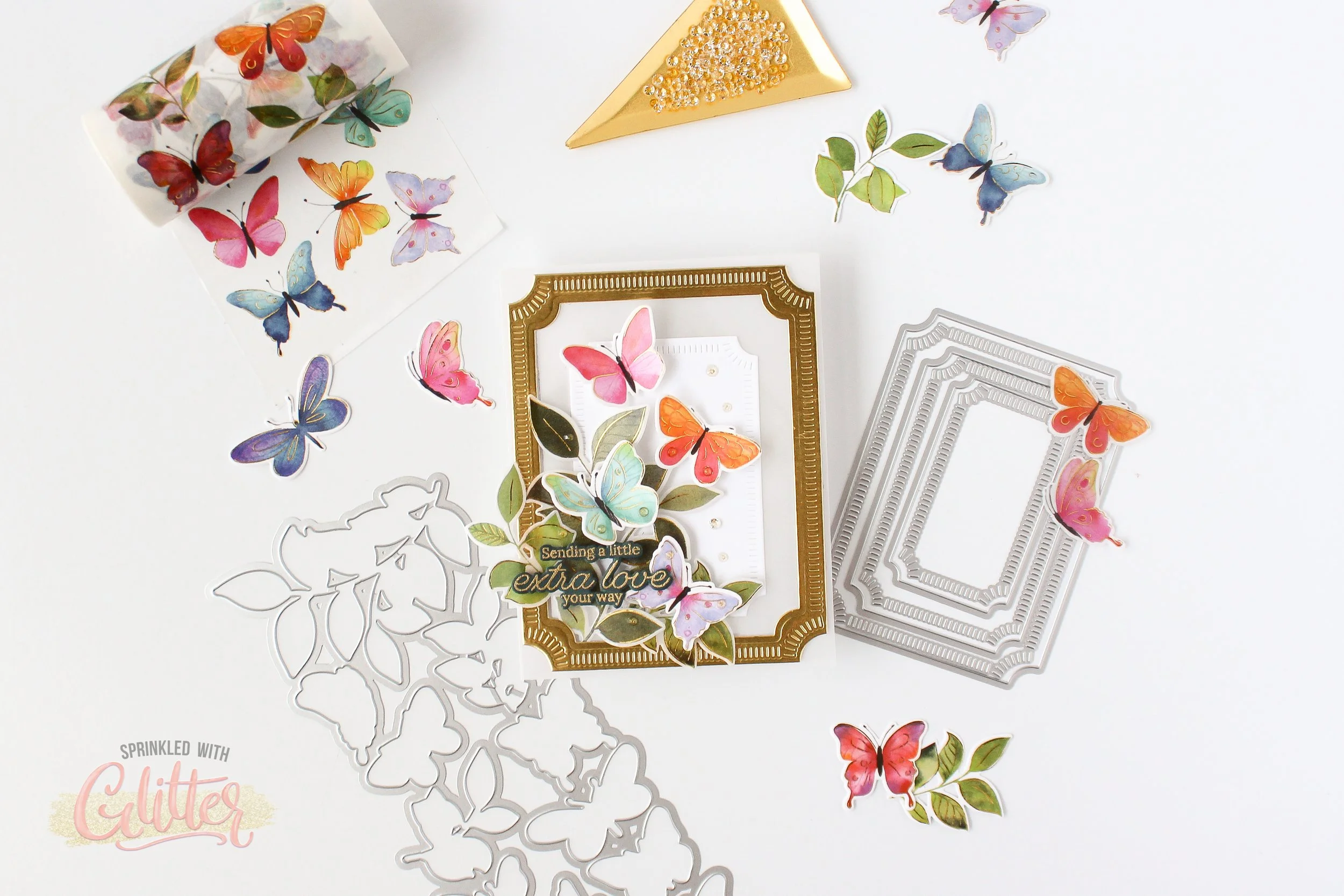 How To Create A Vellum Card - Pinkfresh Studio Artsy Floral Release Instagram Hop