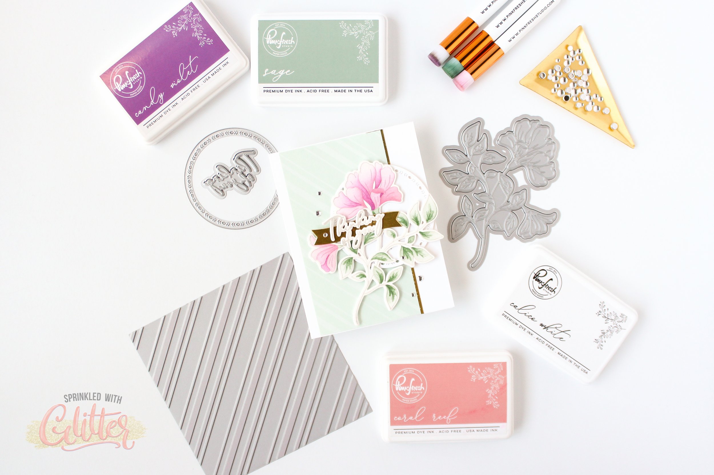 Using BetterPress Plates With Dye and Pigment Inks - Pinkfresh Studio Delightful Release