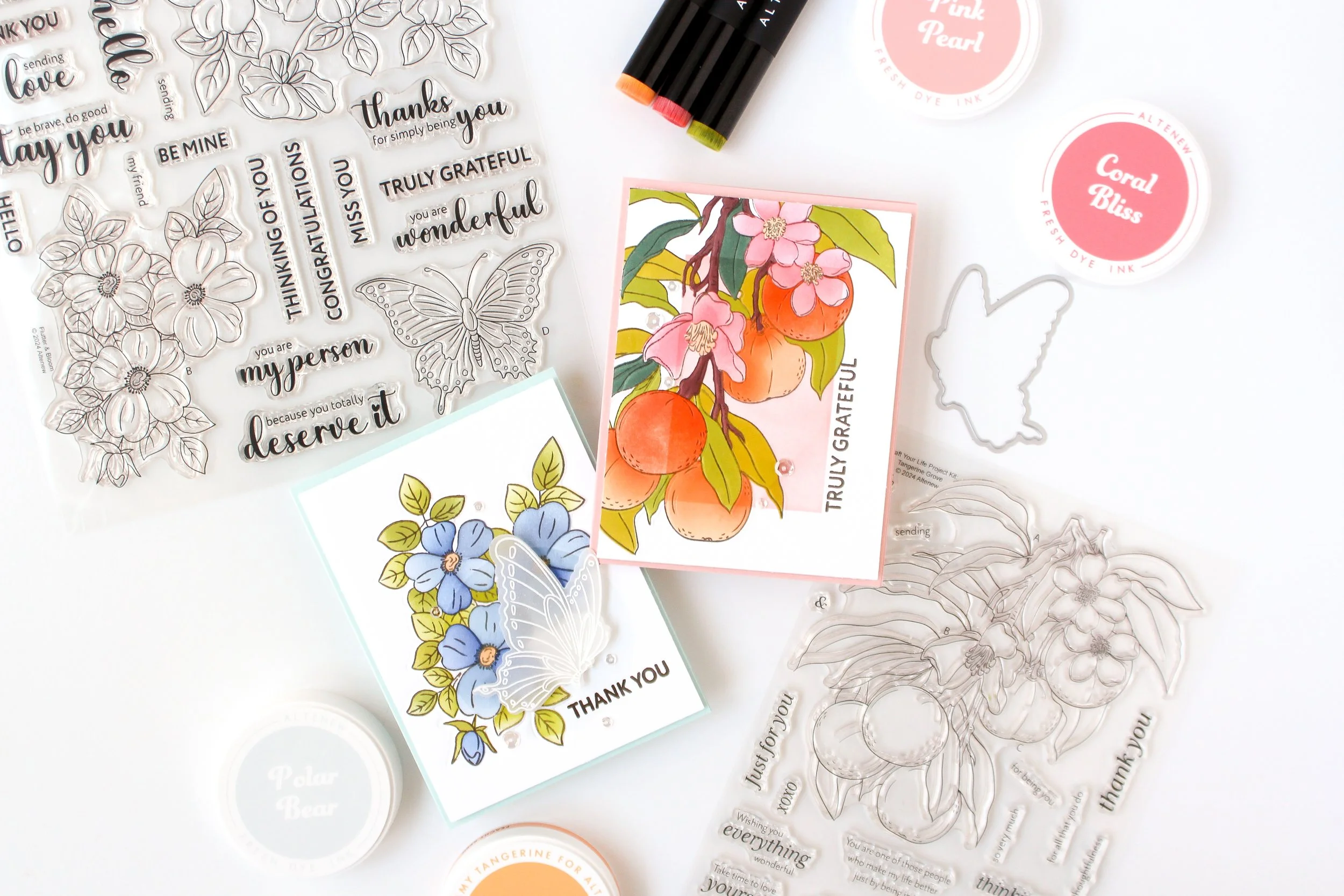 How To Create Ink Blended Spotlight Masking - Altenew July 2024 Release