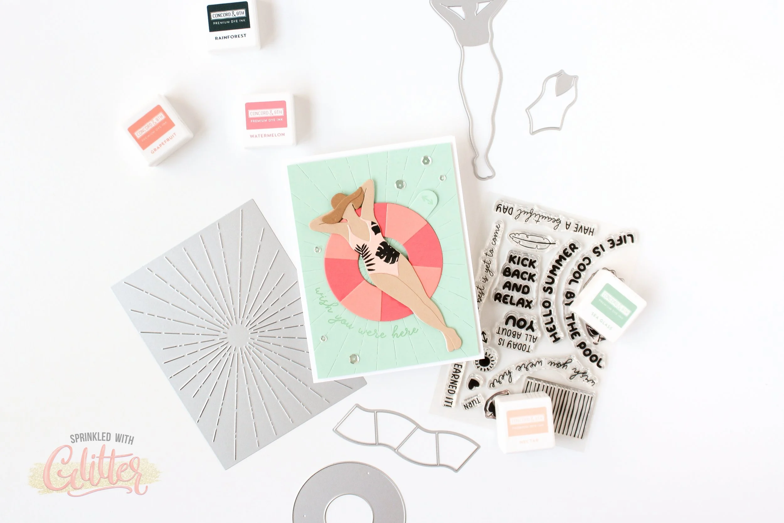 A Simple Interactive Card With Concord &amp; 9th Poolside