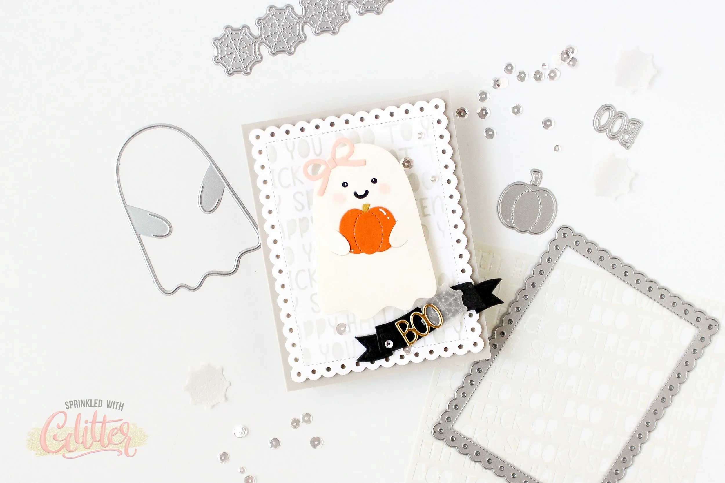 Floating Ghost Halloween Card - Fast And Easy Halloween Card With A Surprise 