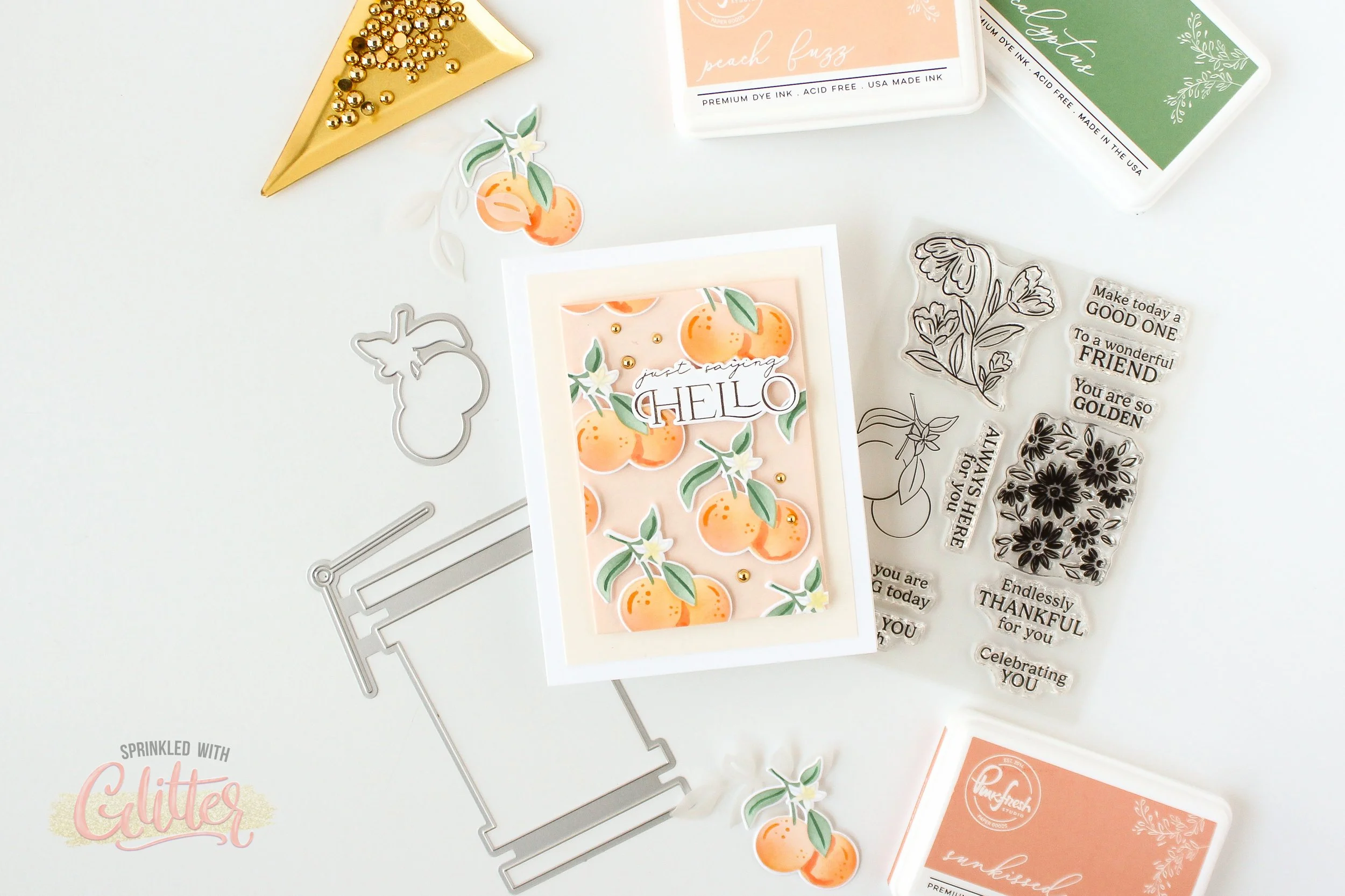 Repeated Die Cut Patterns - Pinkfresh Studio Kindness In Bloom Release Instagram Hop