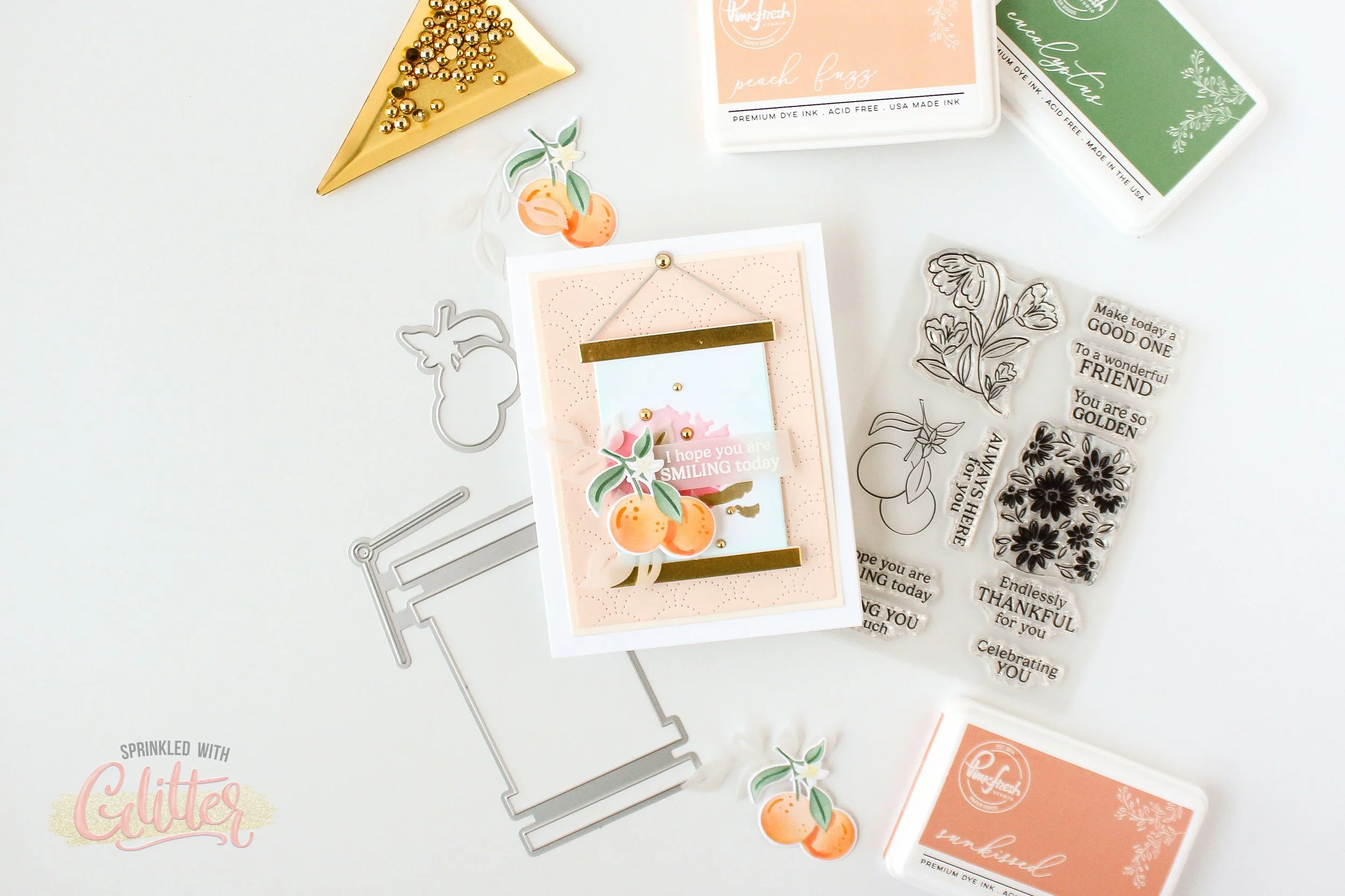 Stenciling That Stands Out -Pinkfresh Studio Kindness In Bloom Release Blog Hop