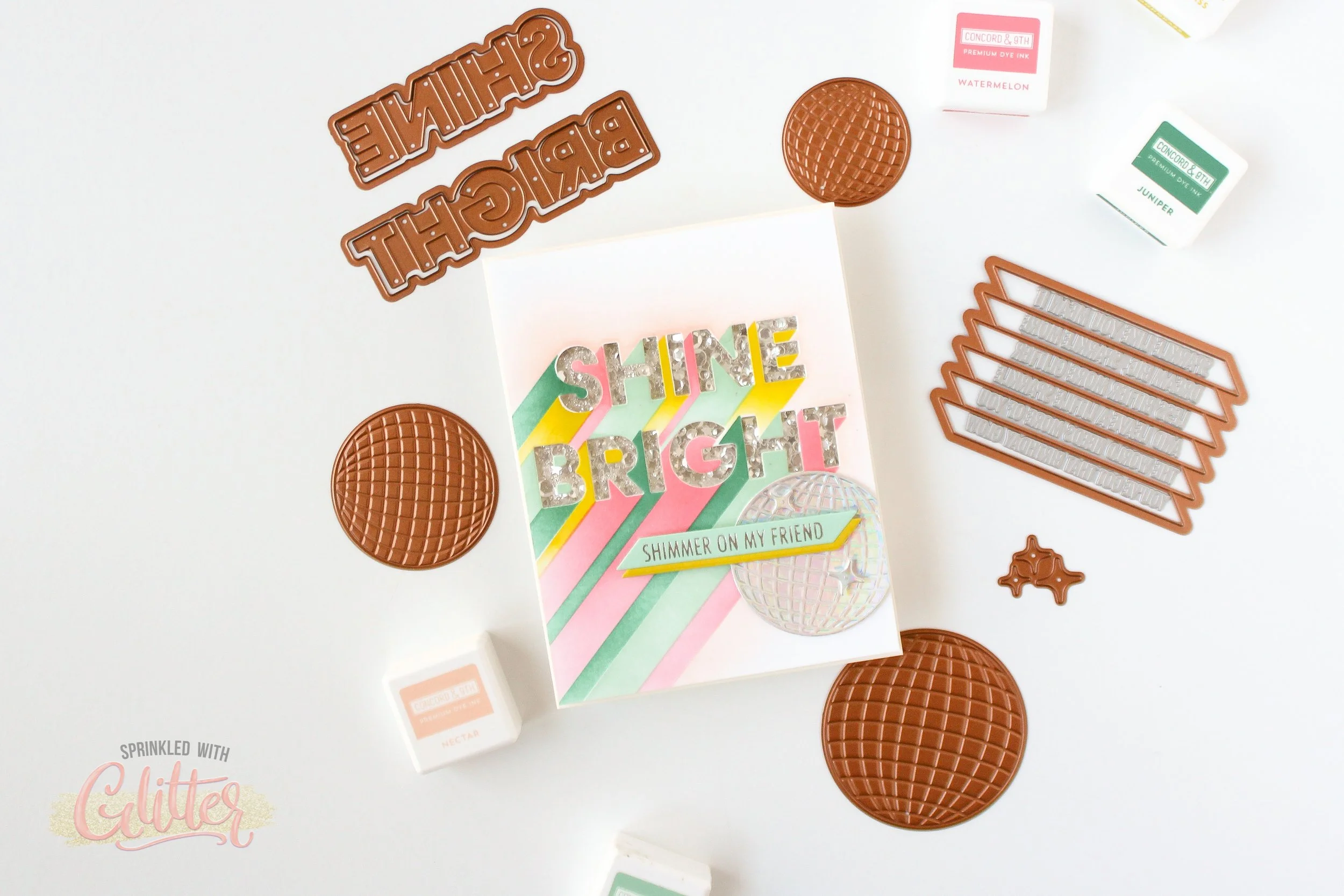 How To Create A Word Window Shaker Card - Shine Bright Collection Inspiration Week