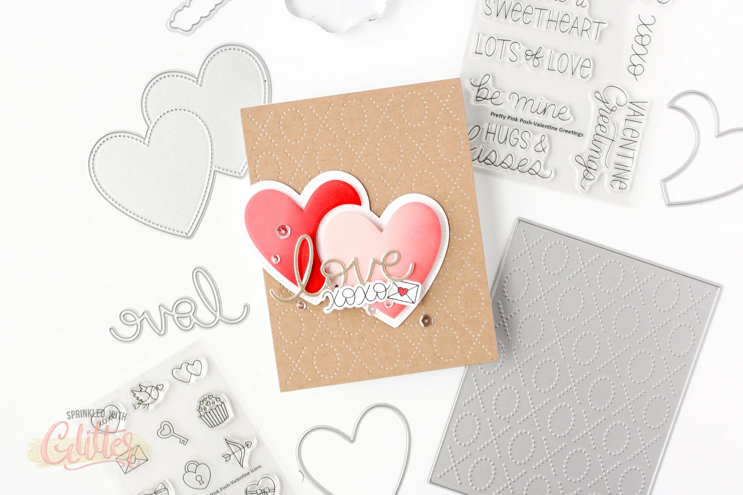 How To Create A Perfect Cluster Of Elements On Your Card - Pretty Pink Posh January 2025 Release Blog Hop Day One