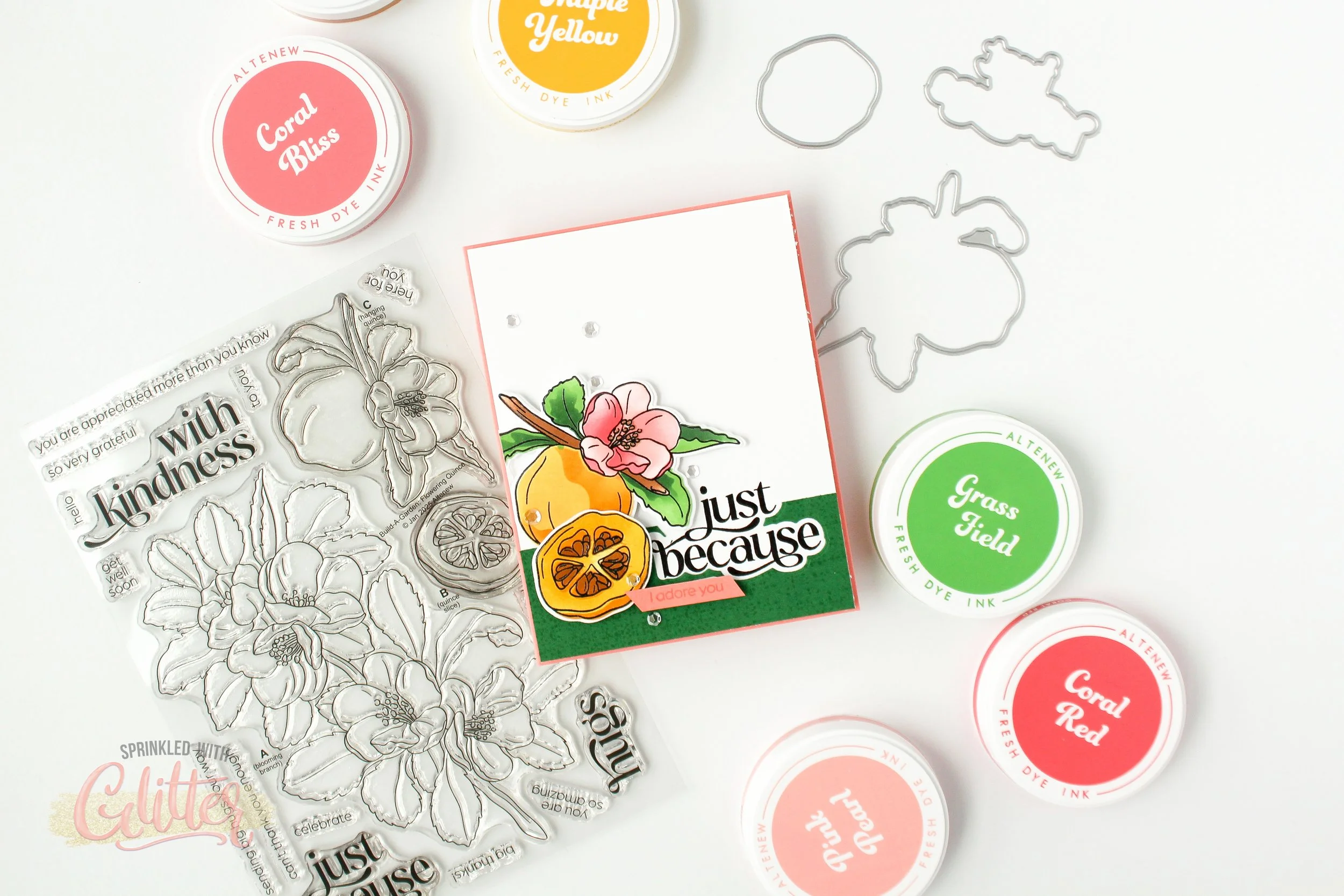 Peek-A-Boo Layer - Altenew January 2025 Release Instagram Hop