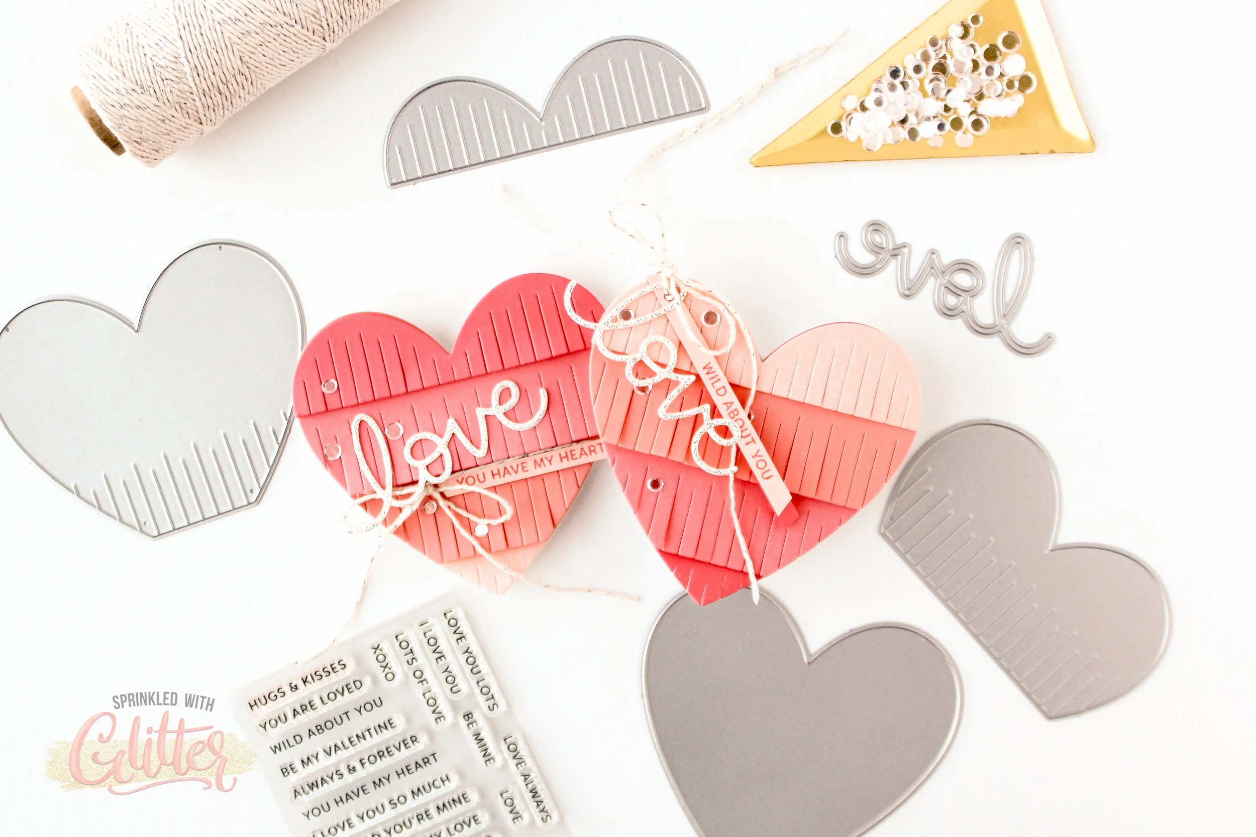 Valentine Mini Projects - Pretty Pink Posh January 2025 Release Instagram Hop