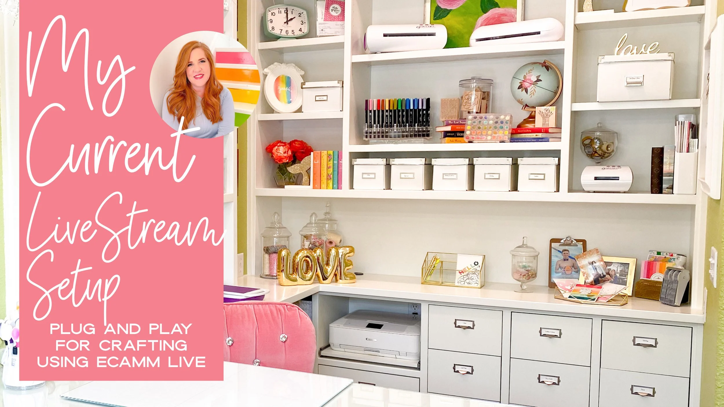 My Current LiveStream Setup - Plug and Play Setup With Ecamm live