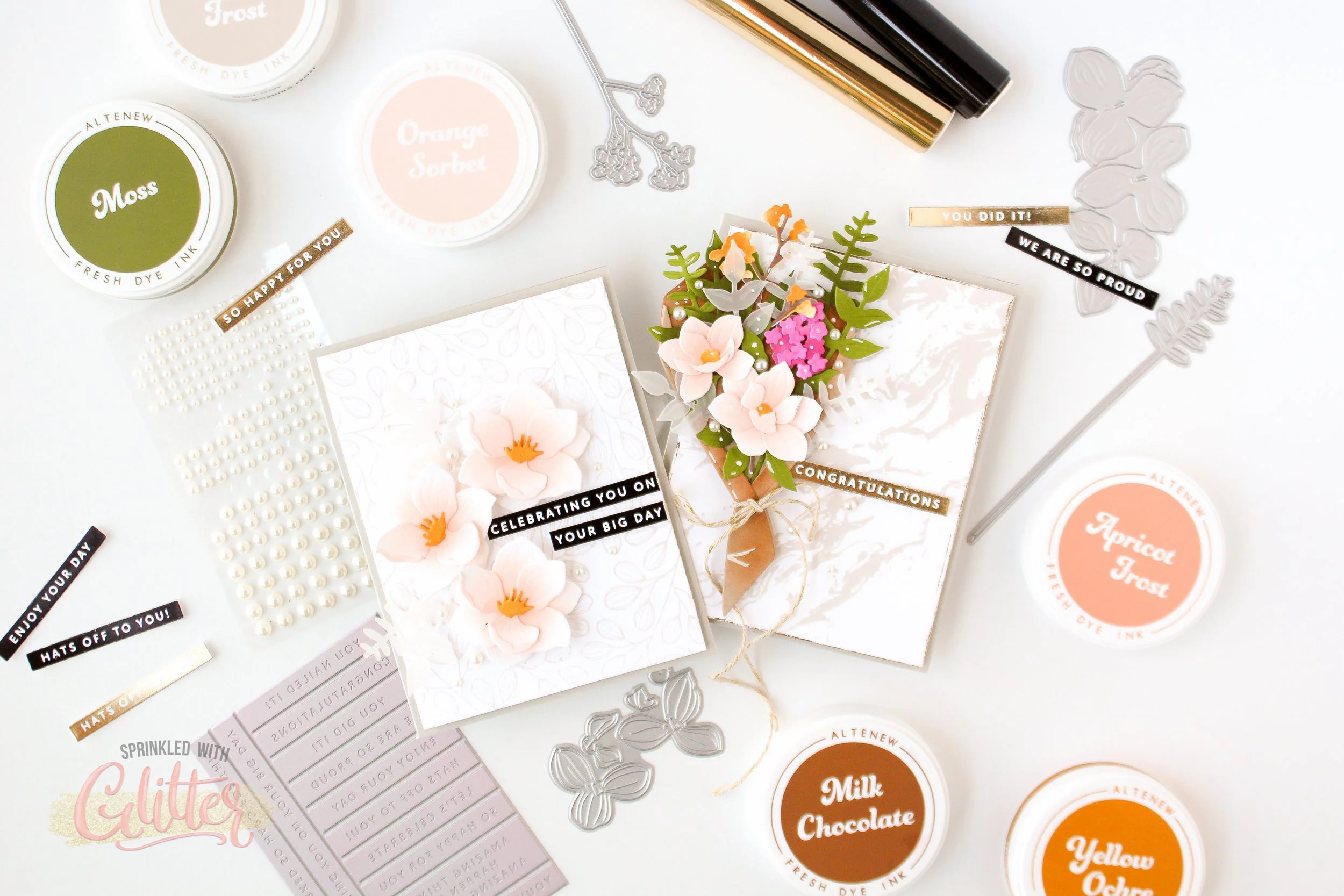 3 Ways To Use Press Plates For Beautiful Cards - Altenew April 2025 Release Video Hop