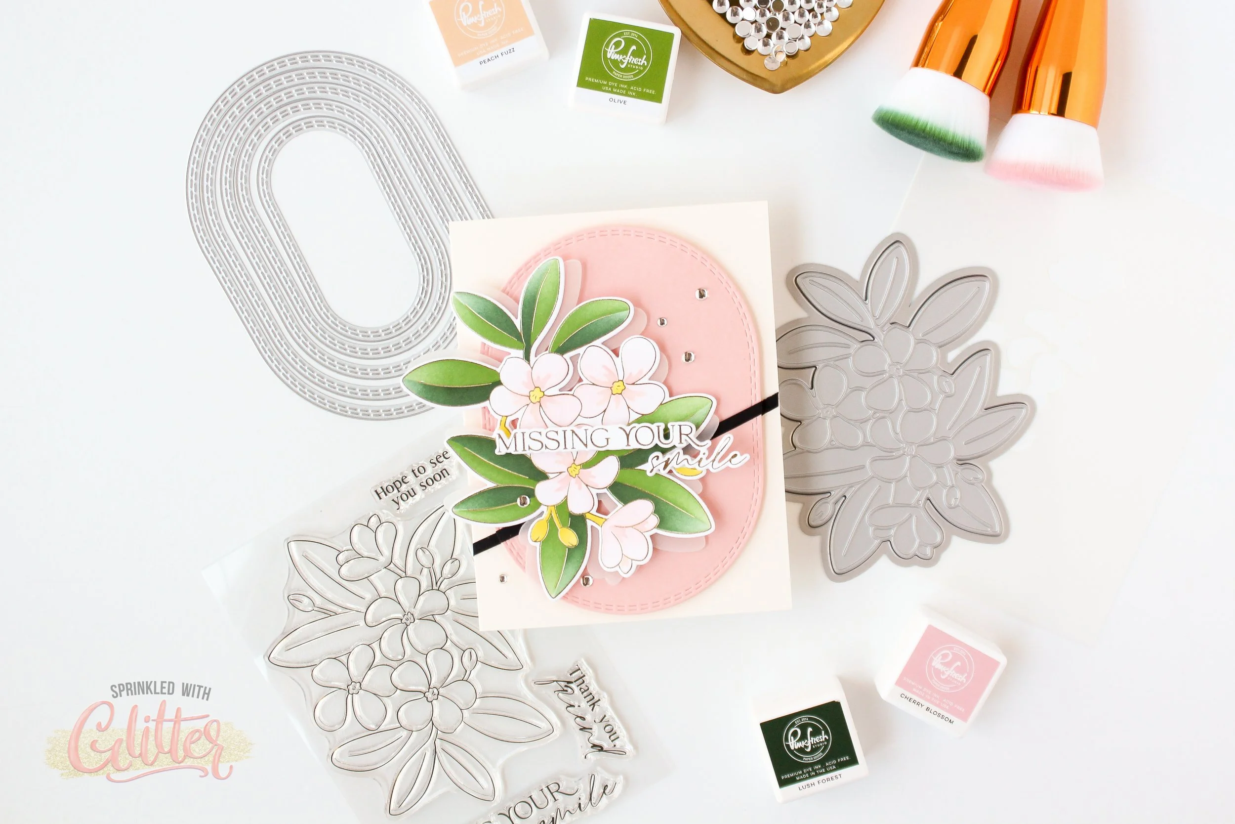 Using A Press Plate For Foiling - Pinkfresh Studio Good Times Release Instagram Hop