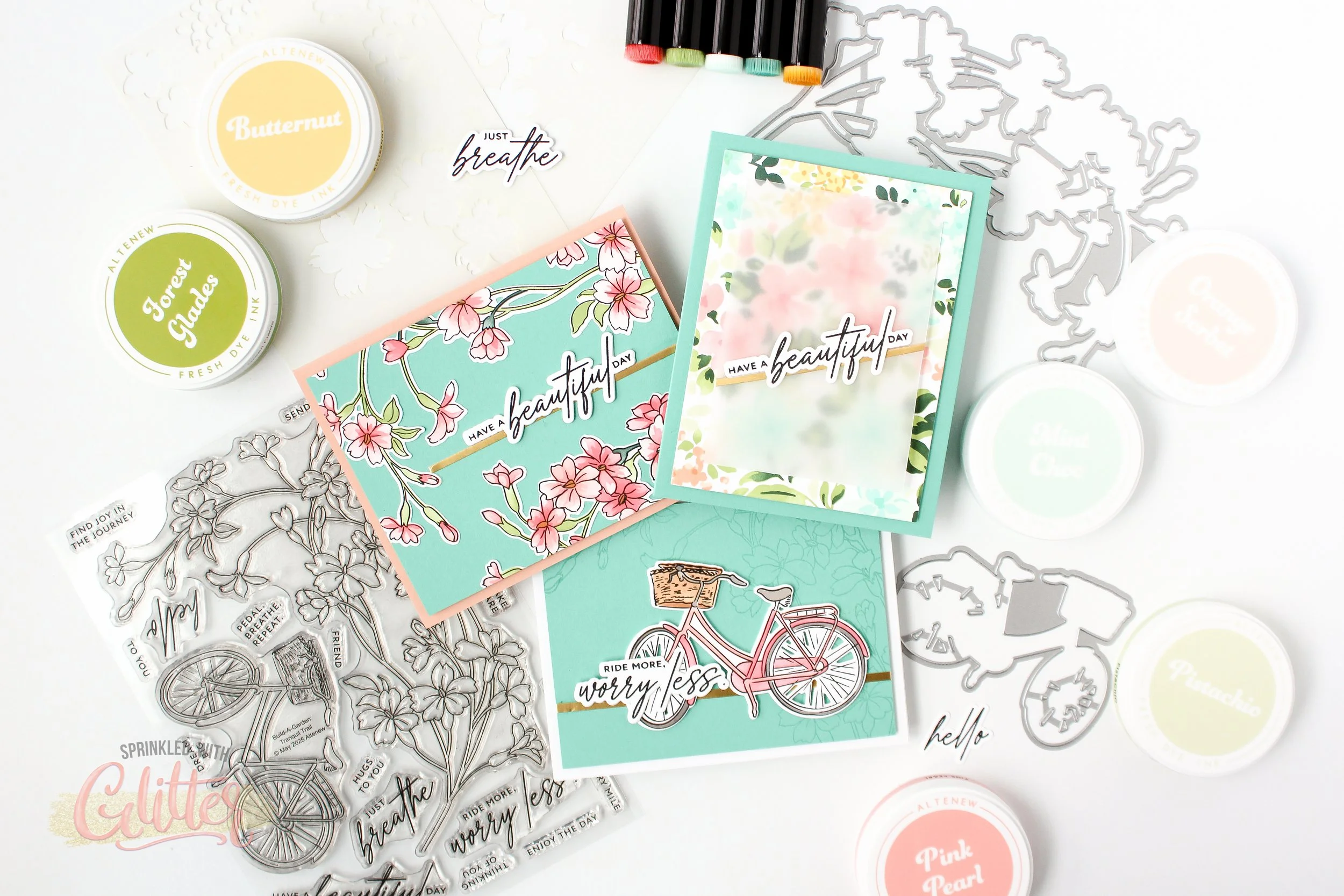 3 Simple Yet Striking Card Designs Featuring Altenew May 2025 Release