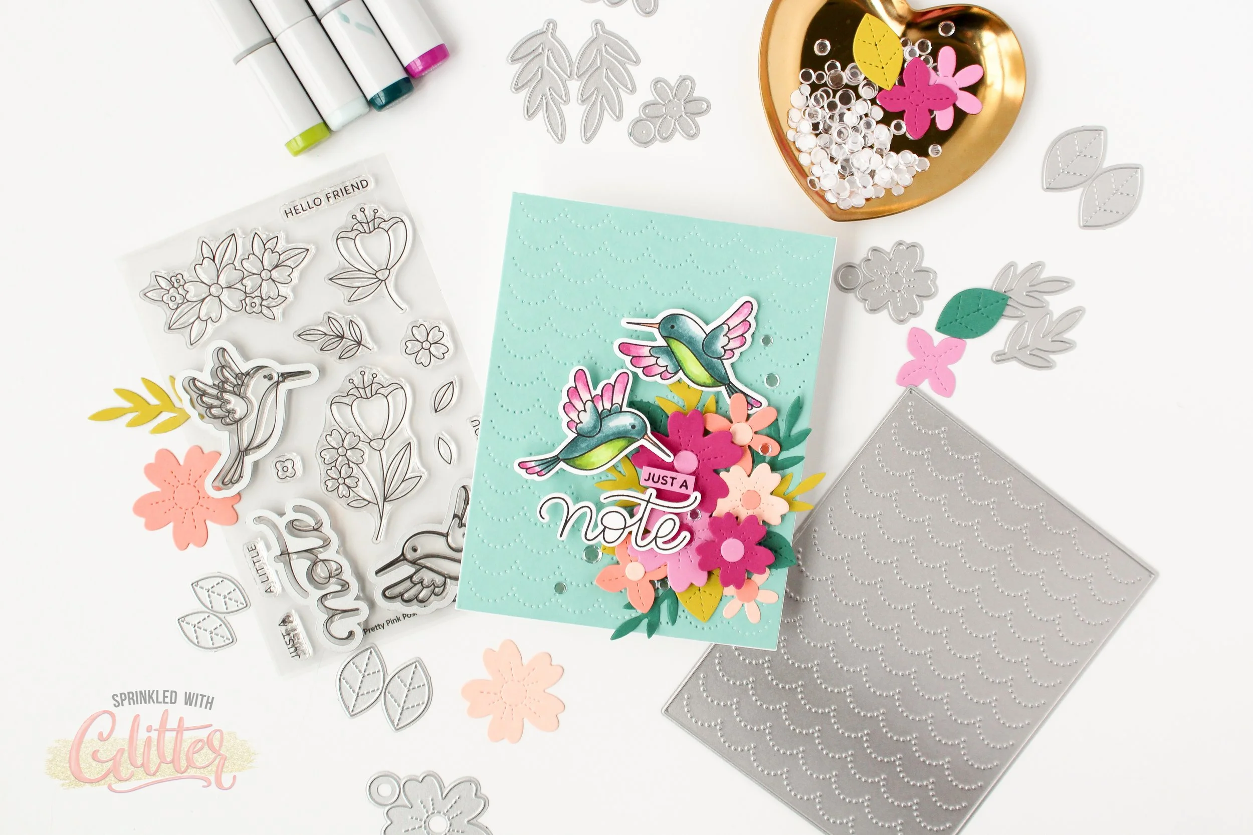 The Triple Threat of Cardmaking - Stamping, Coloring &amp; Die Cutting - Pretty Pink Posh May 2025 Release