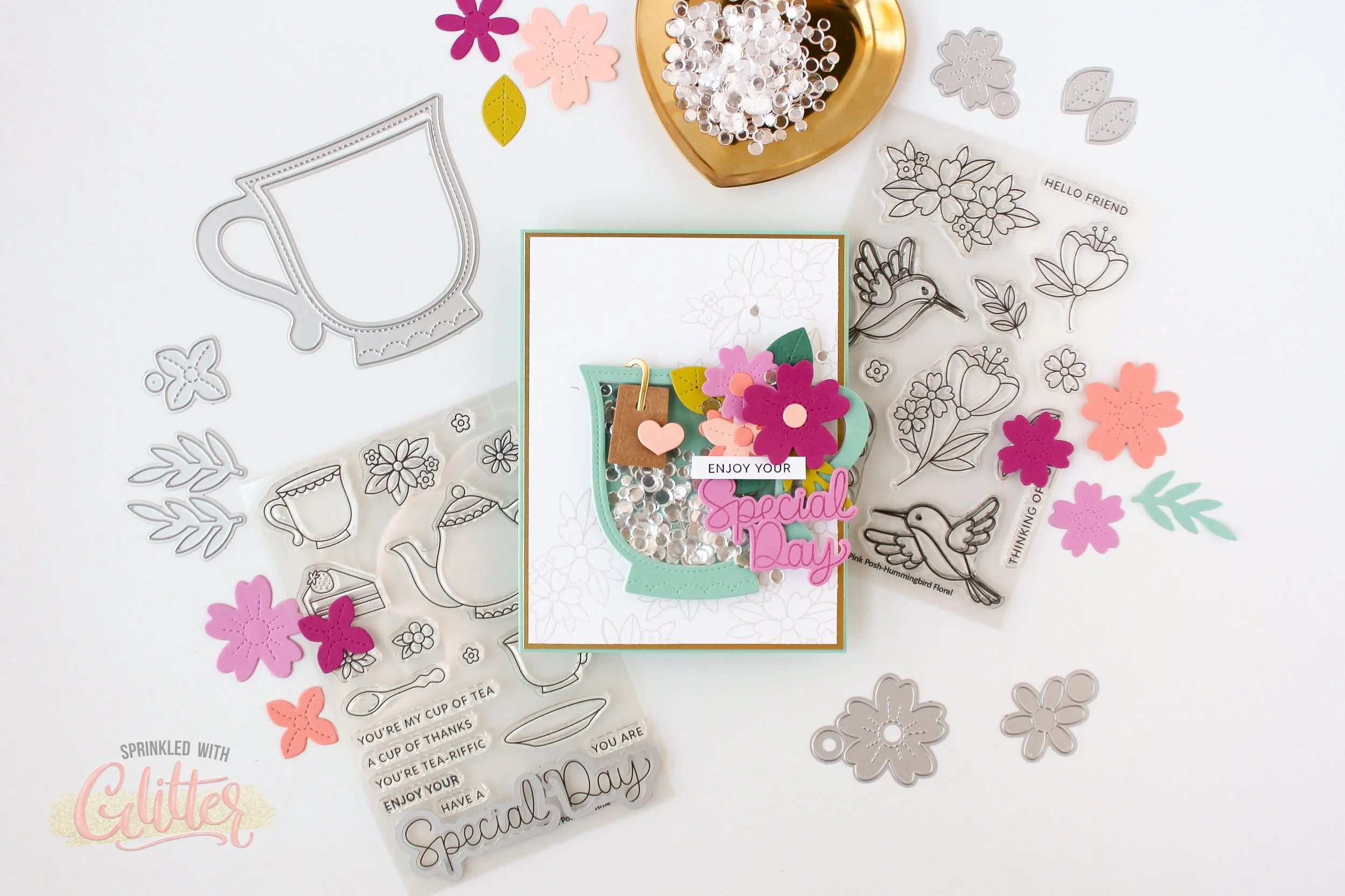 Carissa Crafts Live Featuring Pretty Pink Posh May 2025 Release