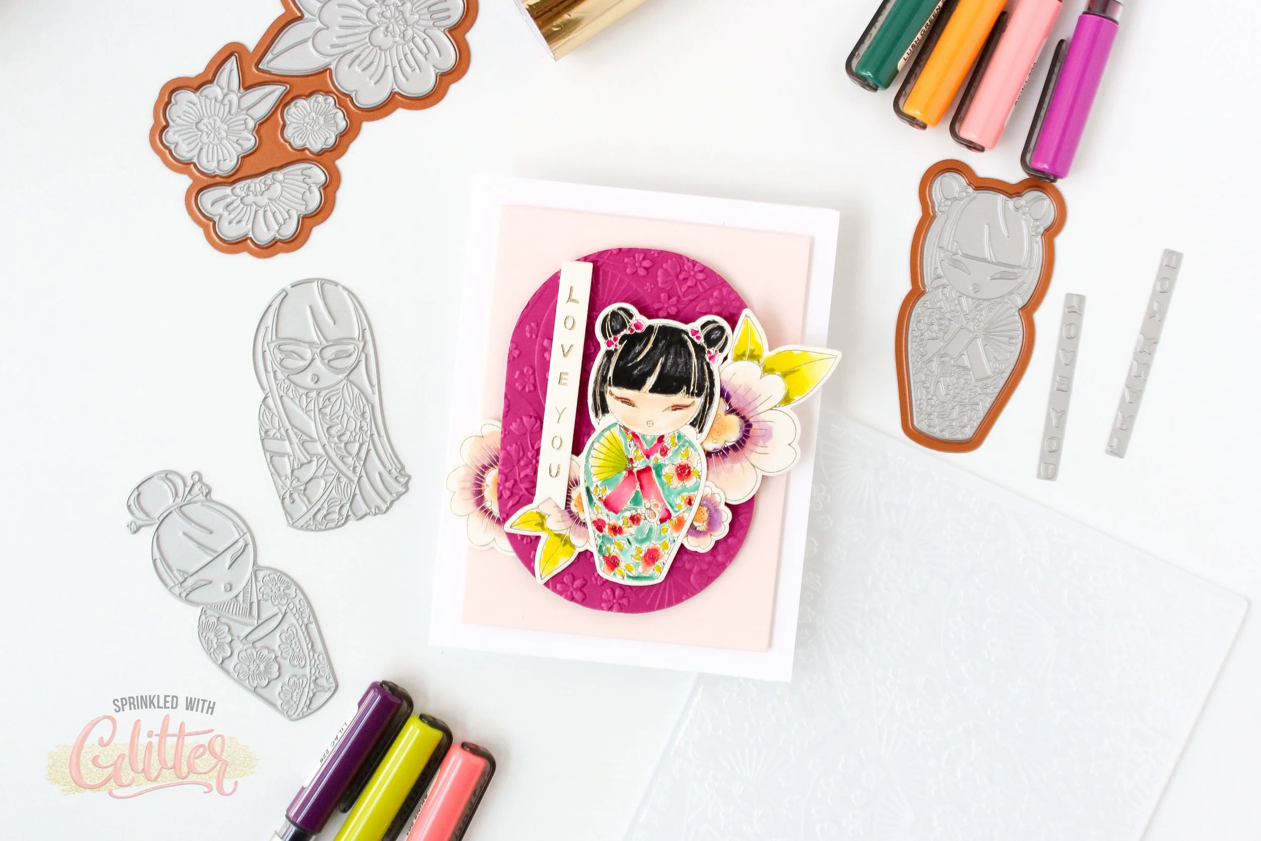 Watercoloring Hot Foiled Images - Carissa Crafts Live Replay 6.14.25