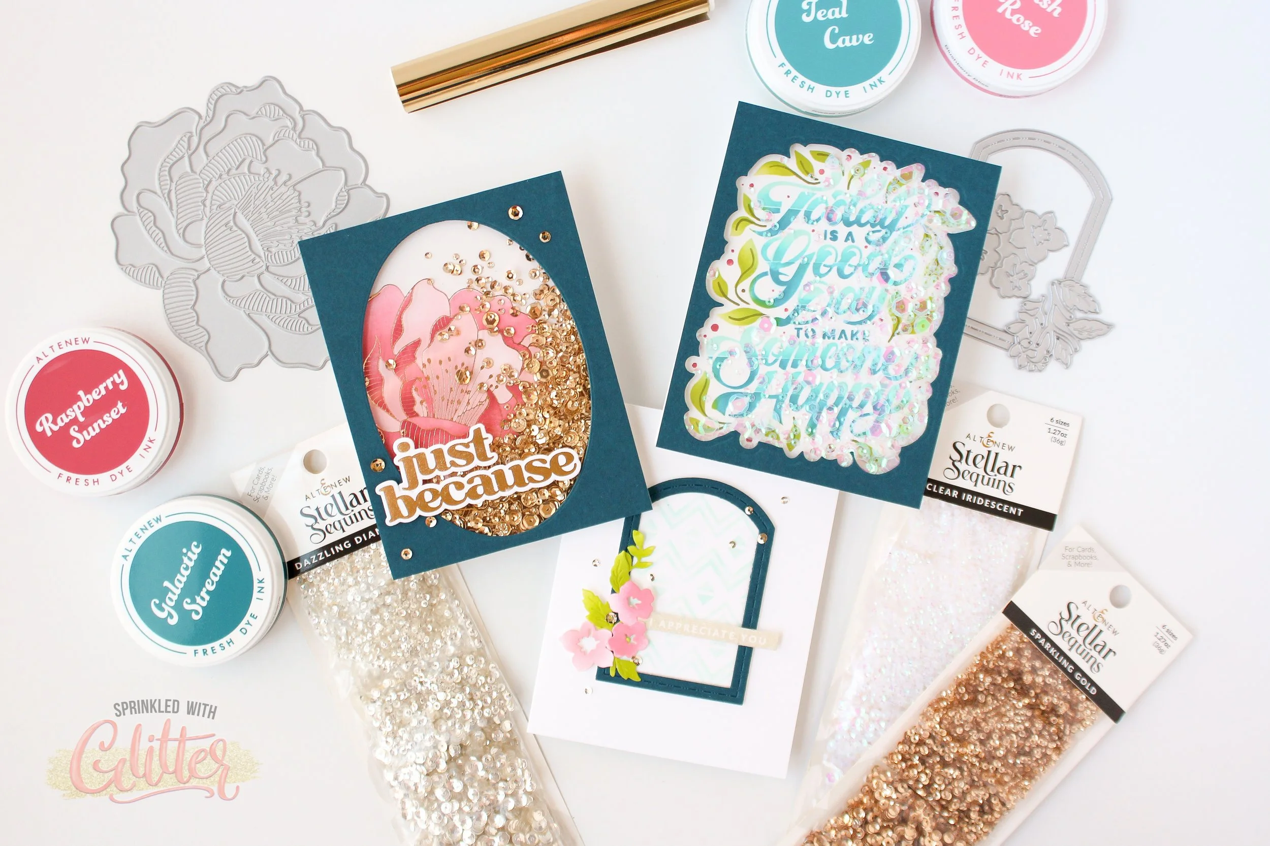 Over The Top Sparkle! - Using Sequins To Add Shine