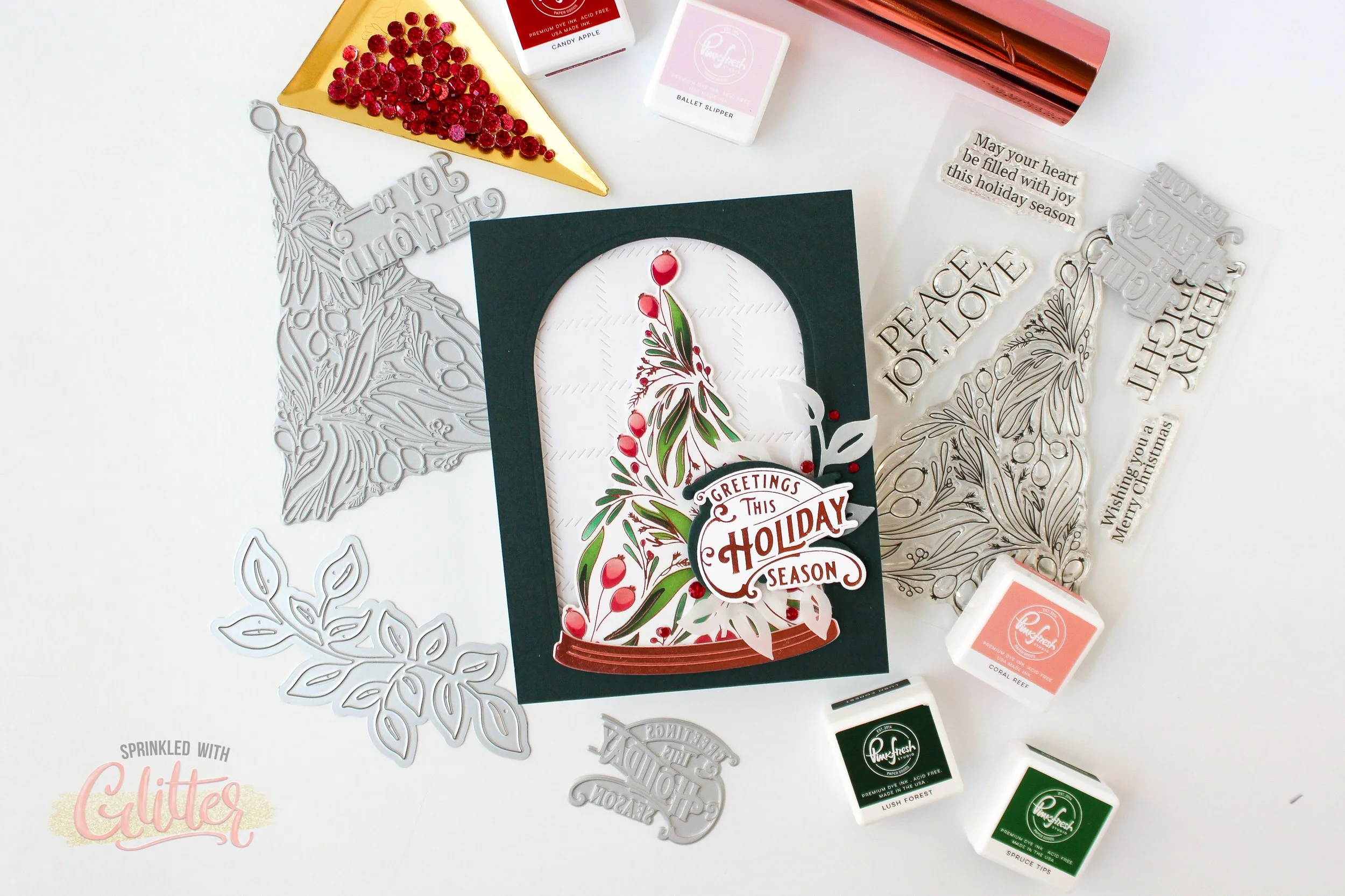 Christmas In July Livestream Featuring Pinkfresh Studio - Carissa Crafts Livestream Replay