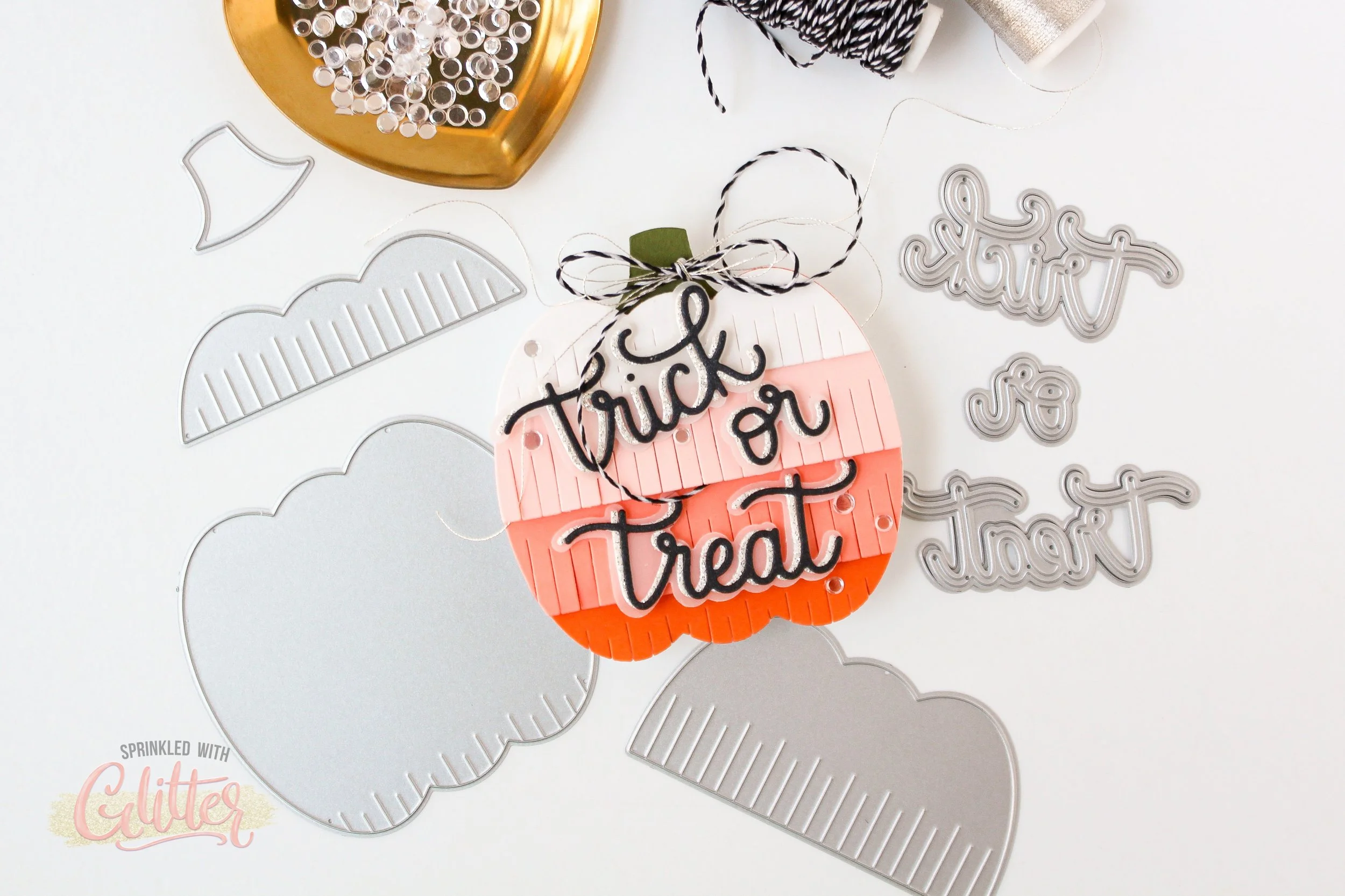 A Simple, Sparkly Shaped Card - Pretty Pink Posh August 2025 Release Instagram Hop