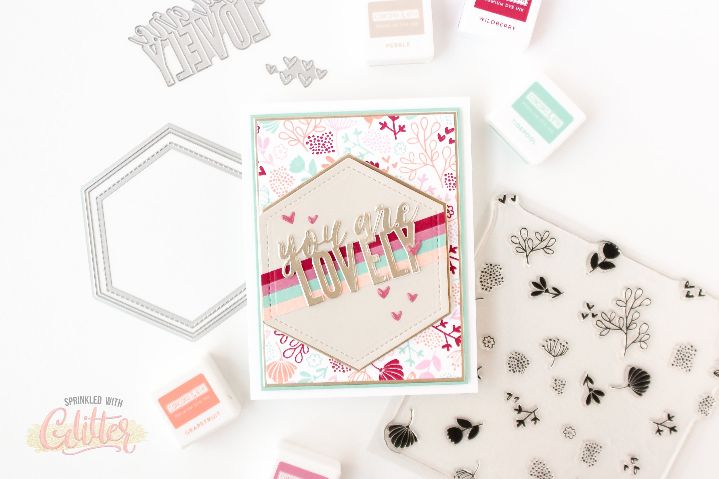 How To Use TurnAbout Stamps From Concord &amp; 9th - Celebrating 10 Years Of Concord &amp; 9th Instagram Hop