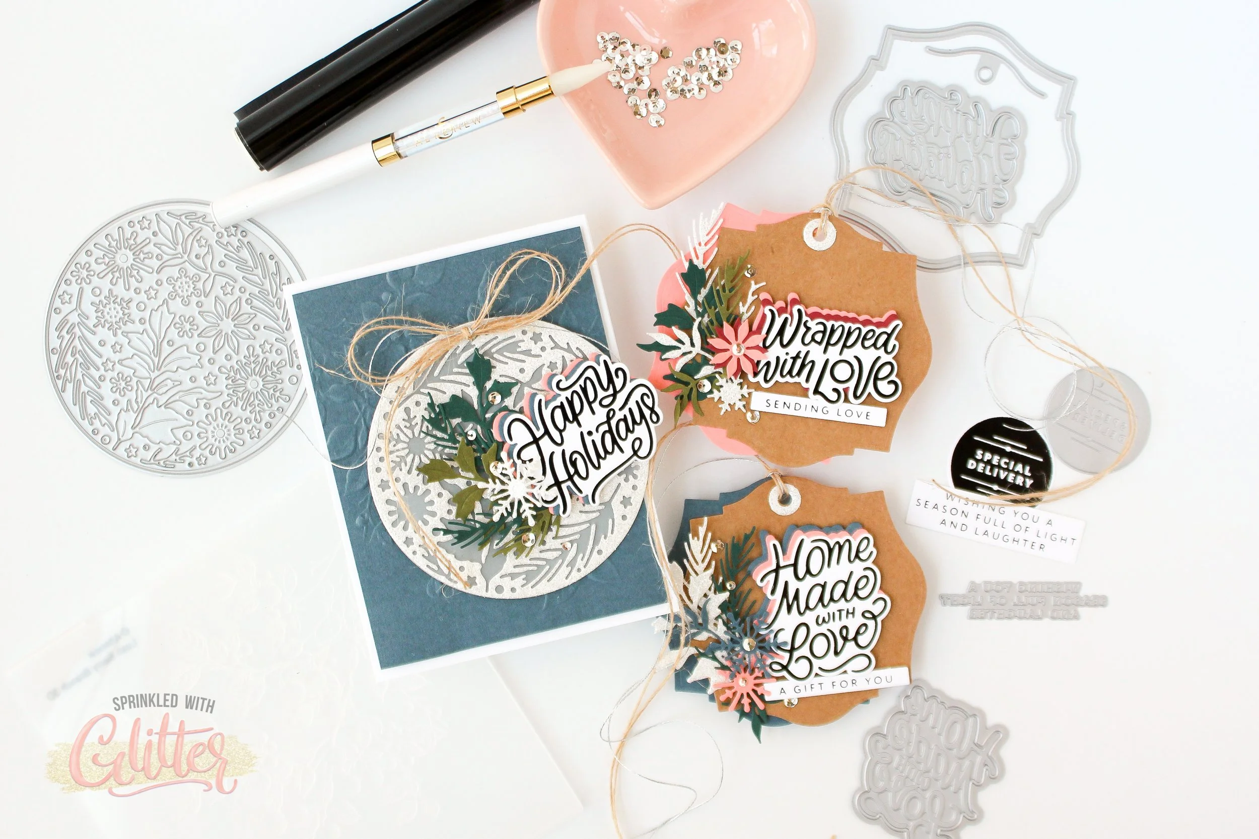 One Die Two Ways - Get More From Every Die Cut With Zero Waste Dies From Altenew