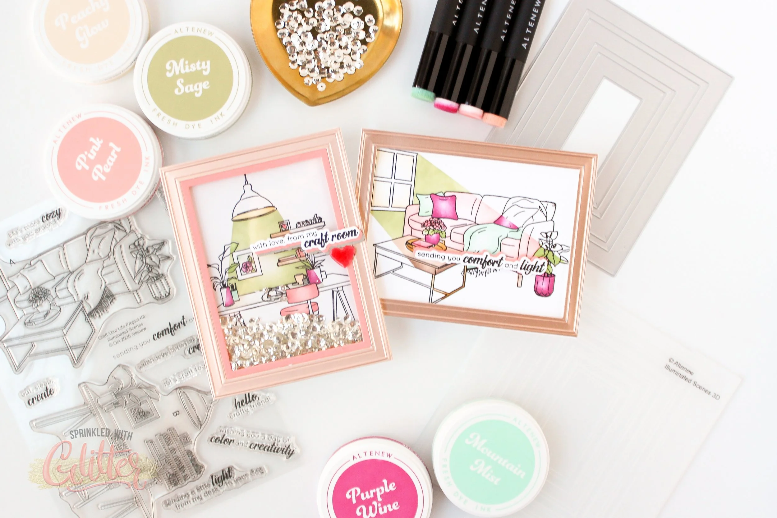 One Project Kit, Two Cards - Altenew October 2025 Release Video Hop