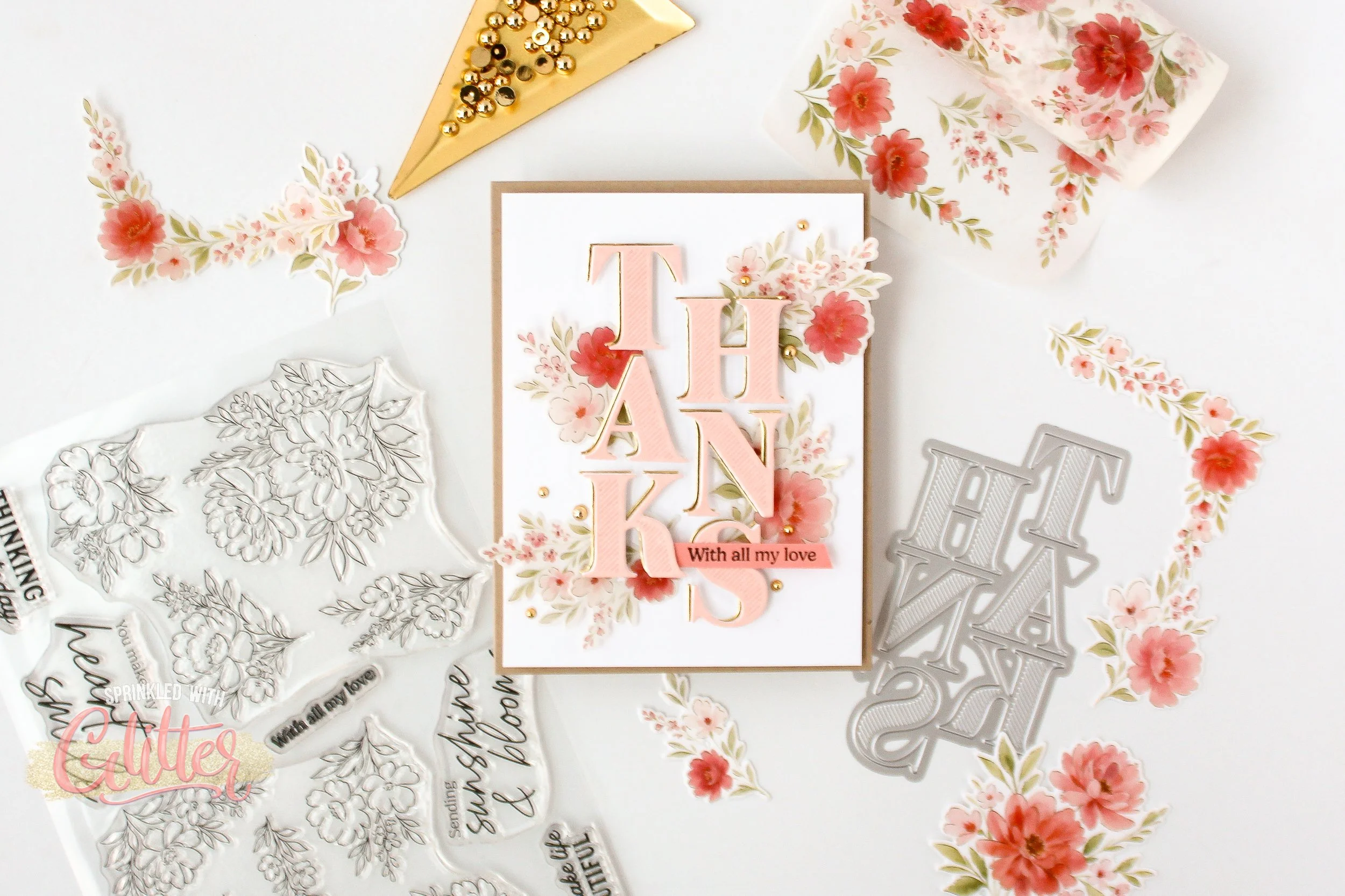 Tips For Creating With Pinkfresh Studio Washi Tape - Flourish And Glow Release Blog Hop