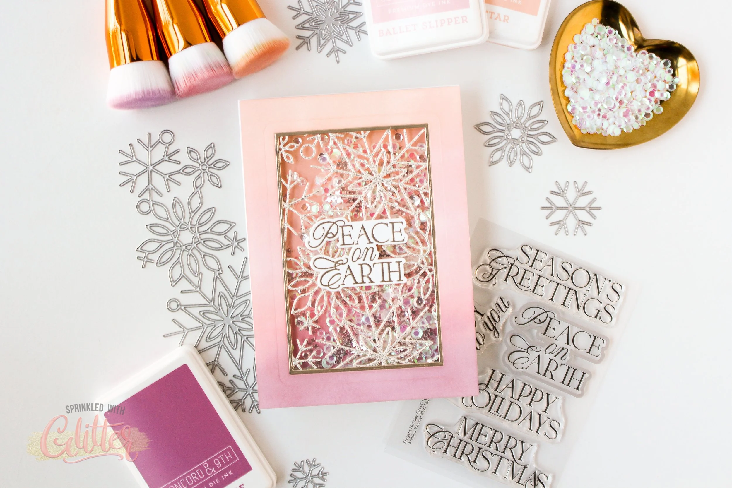 How To Create A See Through Shaker Card Featuring Kristina Werner October 2025 Release