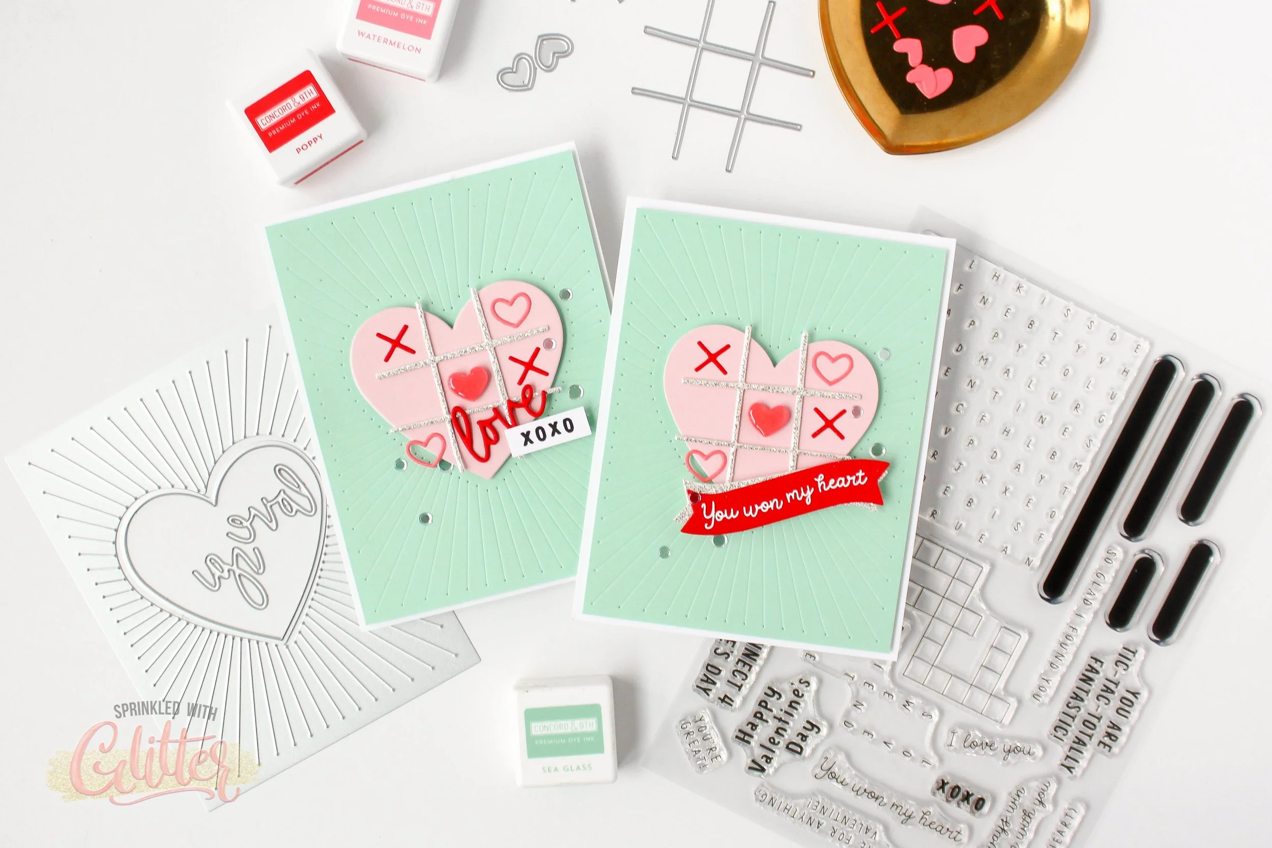 Tips For White Heat Embossing On Colored Cardstock - Concord &amp; 9th January 2026 Release