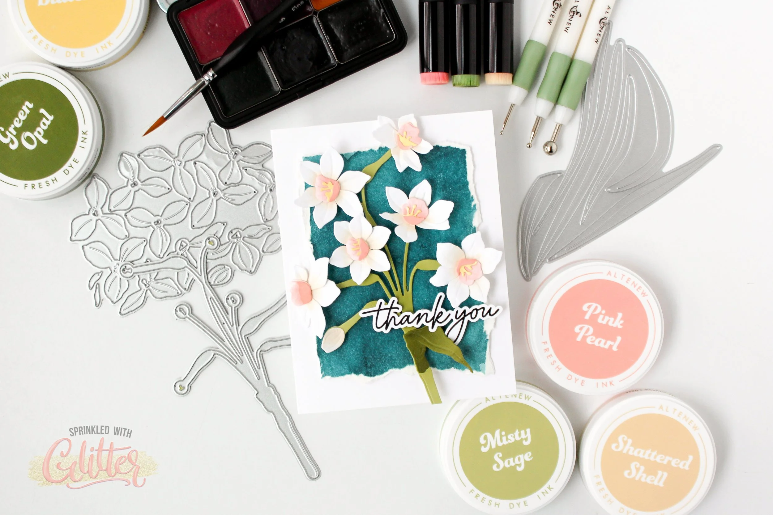 From Flat To Fabulous - Simple Tricks For Bringing Die Cut Florals To Life