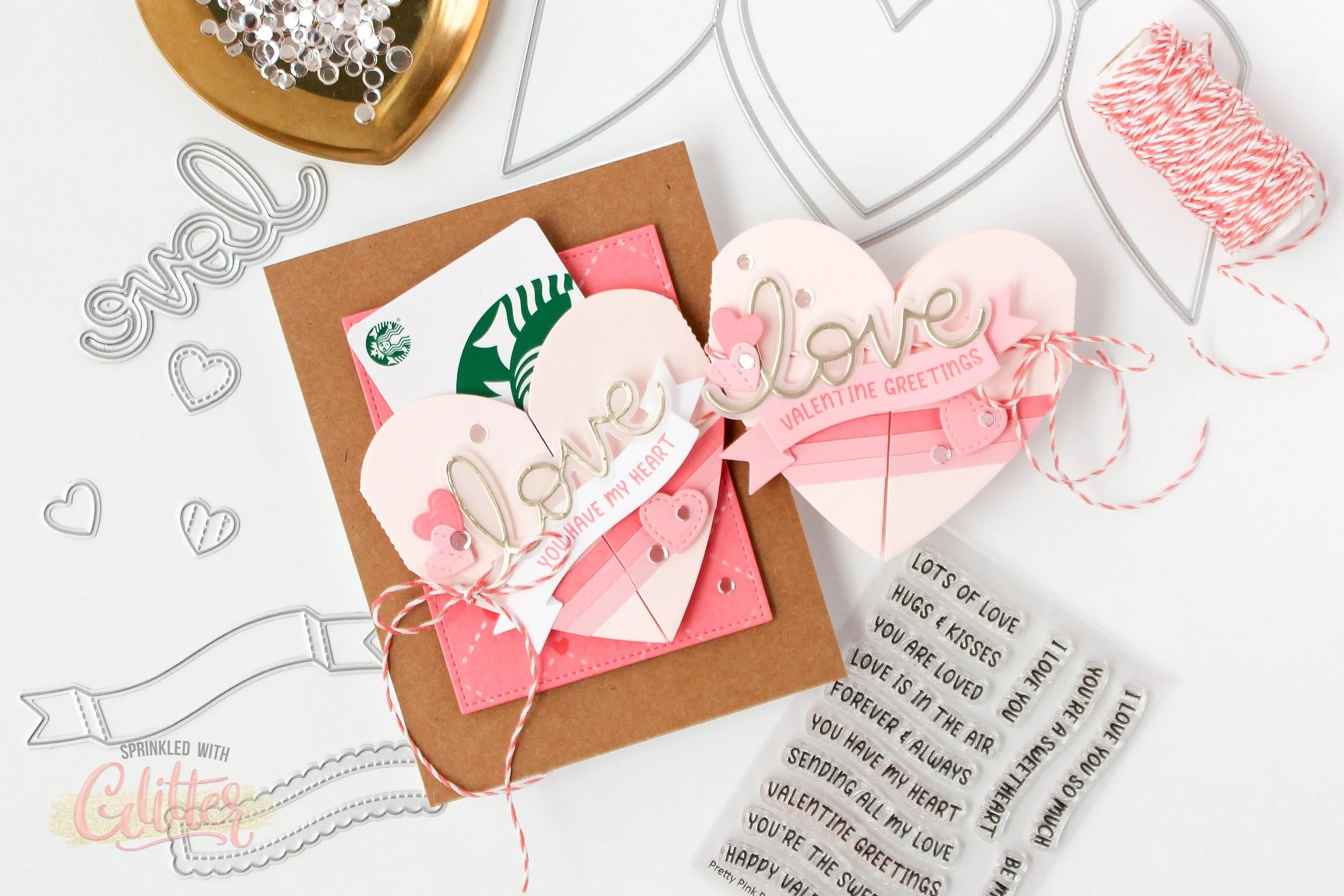 Cute Heart Shaped Cards! One Die, Two Ways - Pretty Pink Posh January 2026 Release Instagram Hop