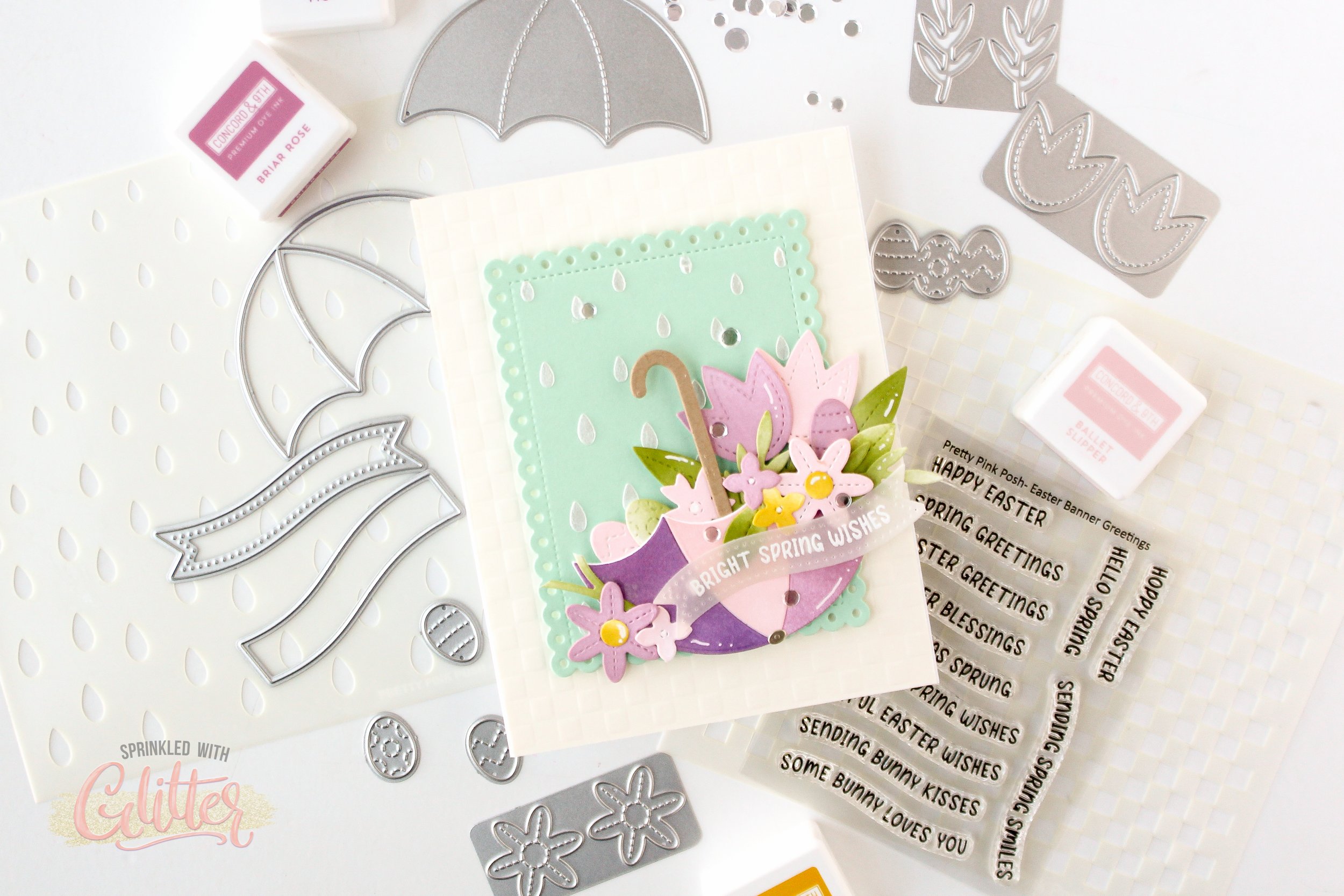 Two Ways To Create Texture With Stencils - Pretty Pink Posh February 2026 Release Video Hop
