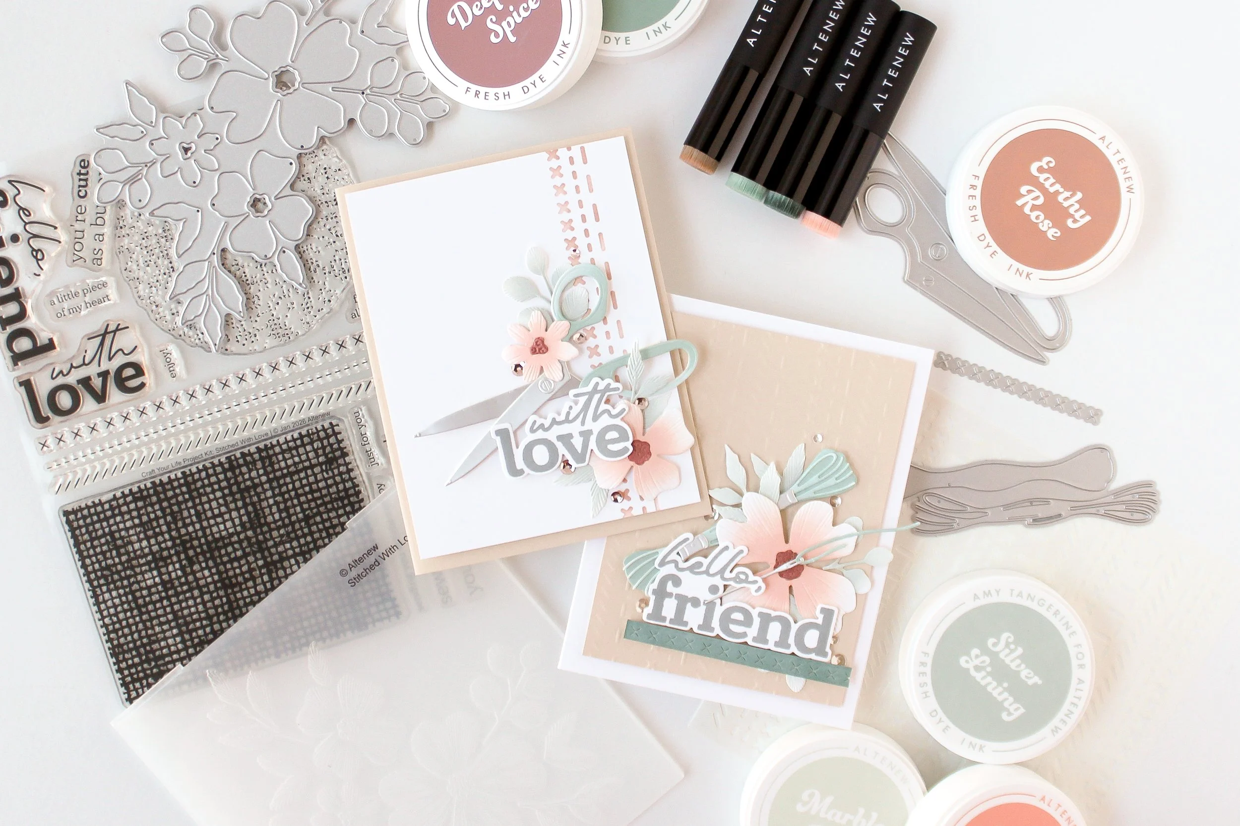 How To Emboss With A Stencil - Use Stencils To Add Texture