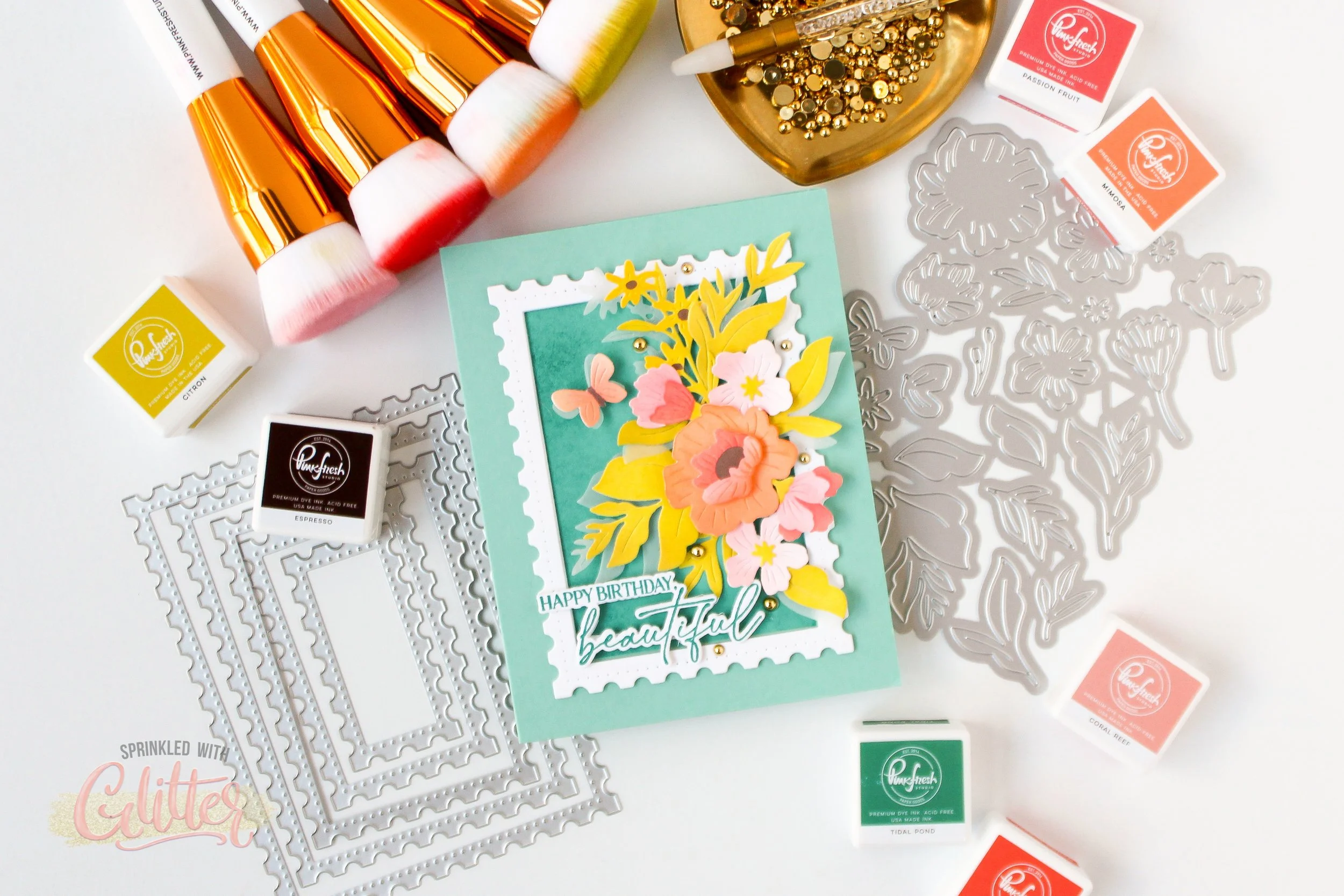 I LOVE This Color Palette! - Pinkfresh Studio The Daydream Edit Release Blog Hop