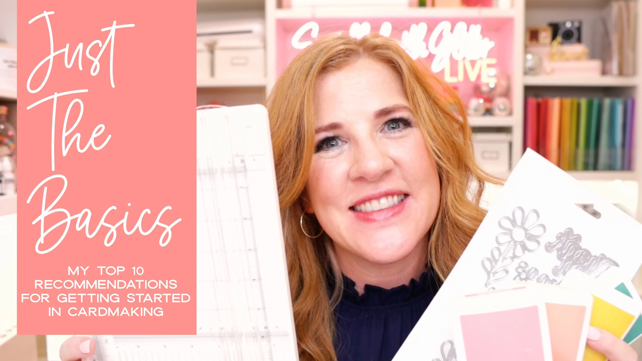 10 Things You Need To Get Started In Cardmaking | #10 Is Free! - Just The Basics
