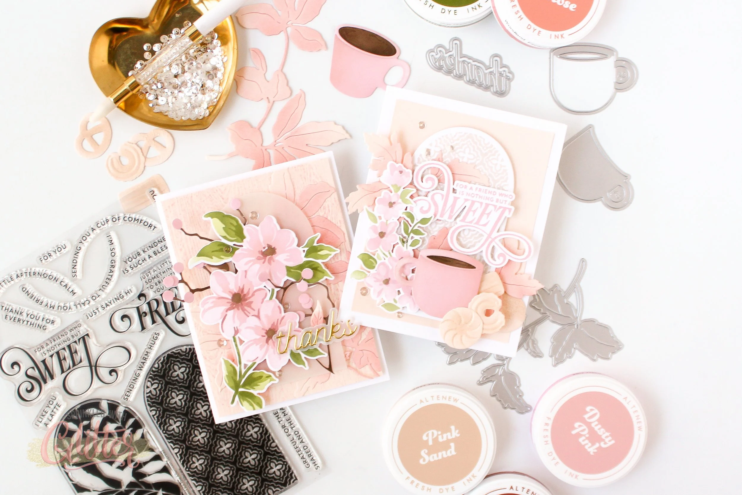 Mix &amp; Match New &amp; Old To Create Gorgeous Fall Inspired Cards - Altenew Video Hop