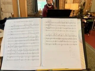 Wii Channel Theme for Bass Quartet