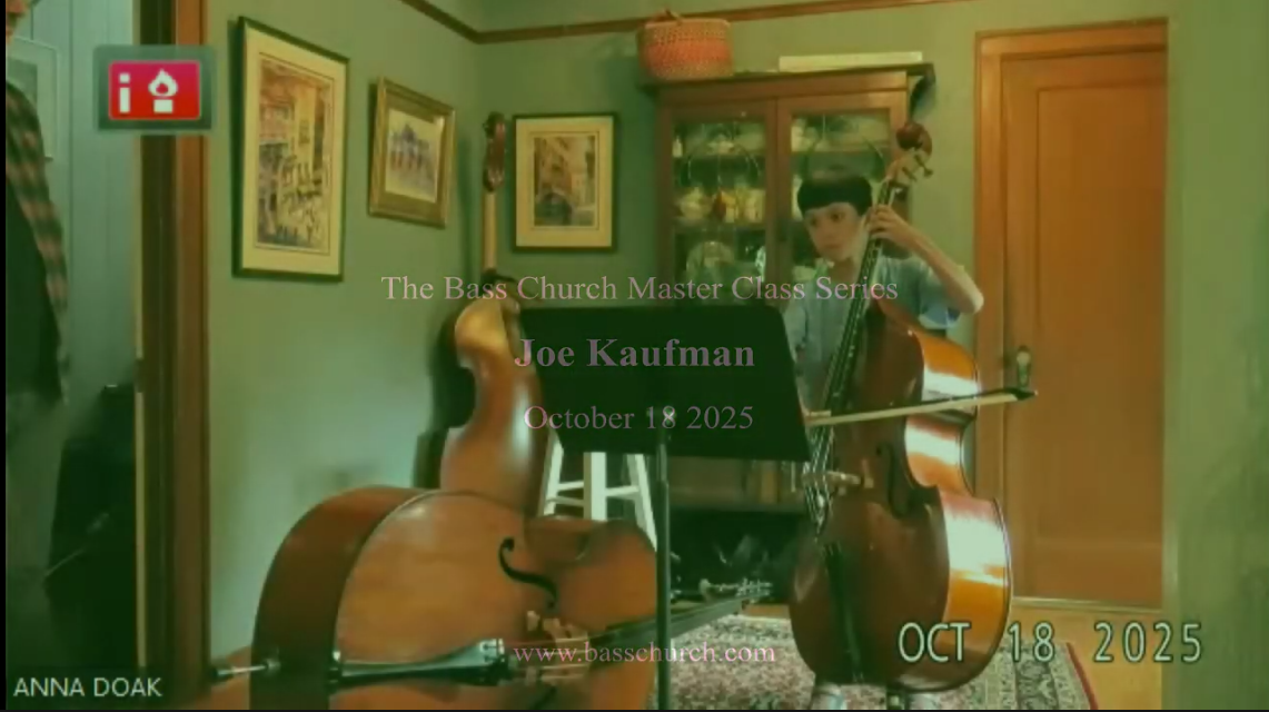 Joseph Kaufman Master Class