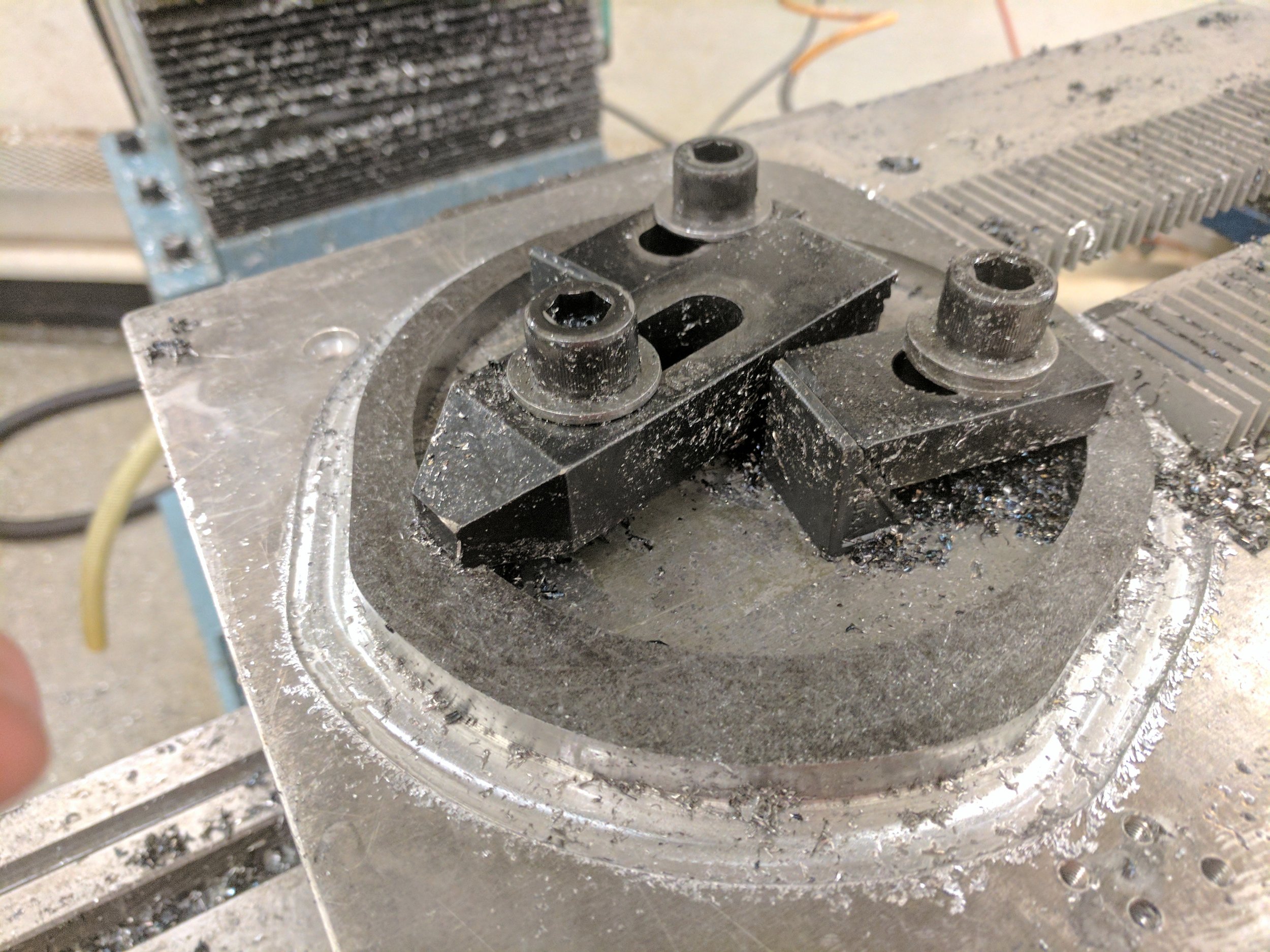 Machining almost complete