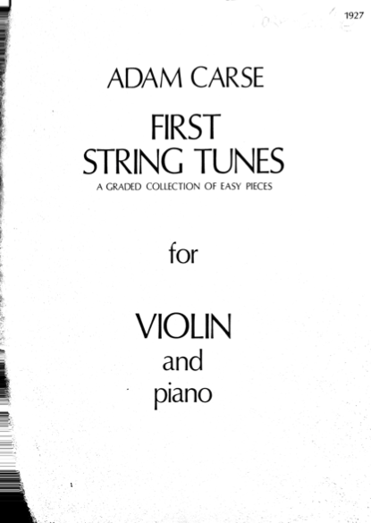 First string tunes Adam Carse PIANO .png